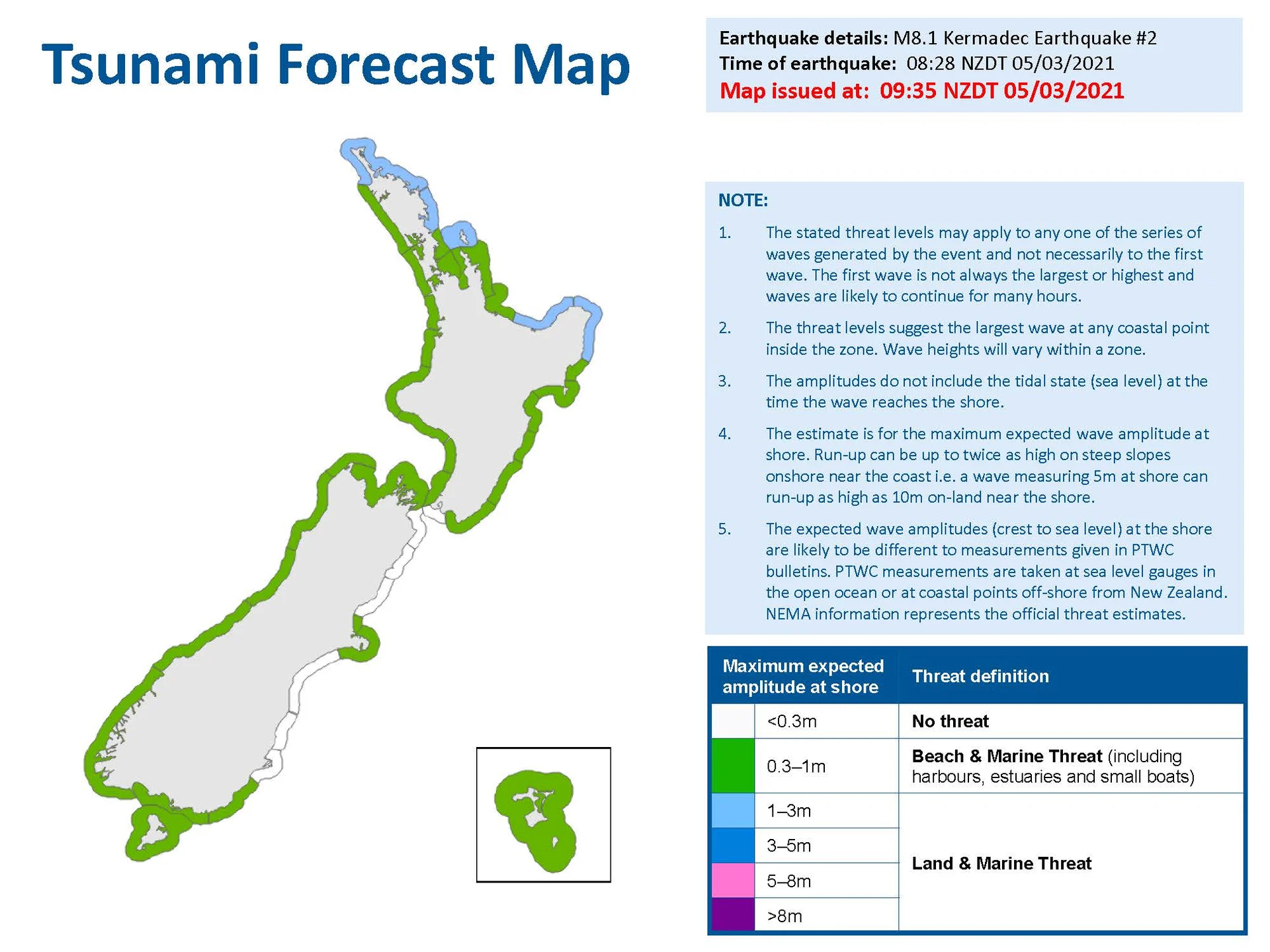Top of the South urged to watch currents and surges