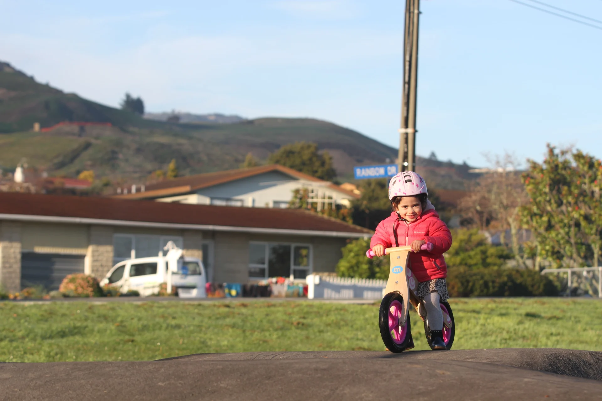 Speeding near bike track worries parents