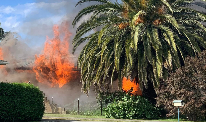 Richmond house "extensively damaged" in blaze