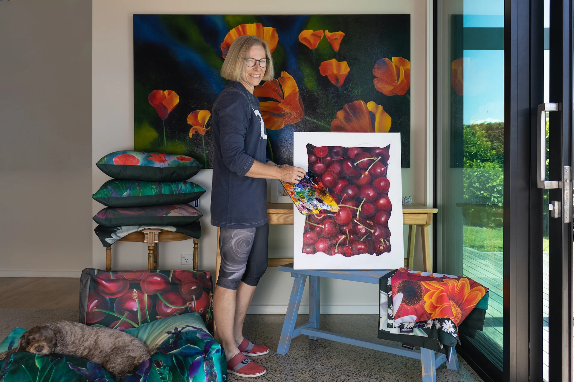 Vibrant artwork, not just for the wall