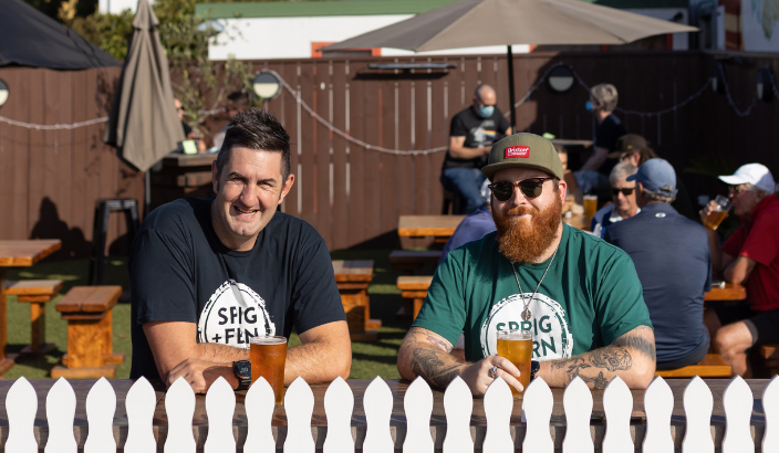 Meet your local Tahuna Sprig + Fern Tavern Owners