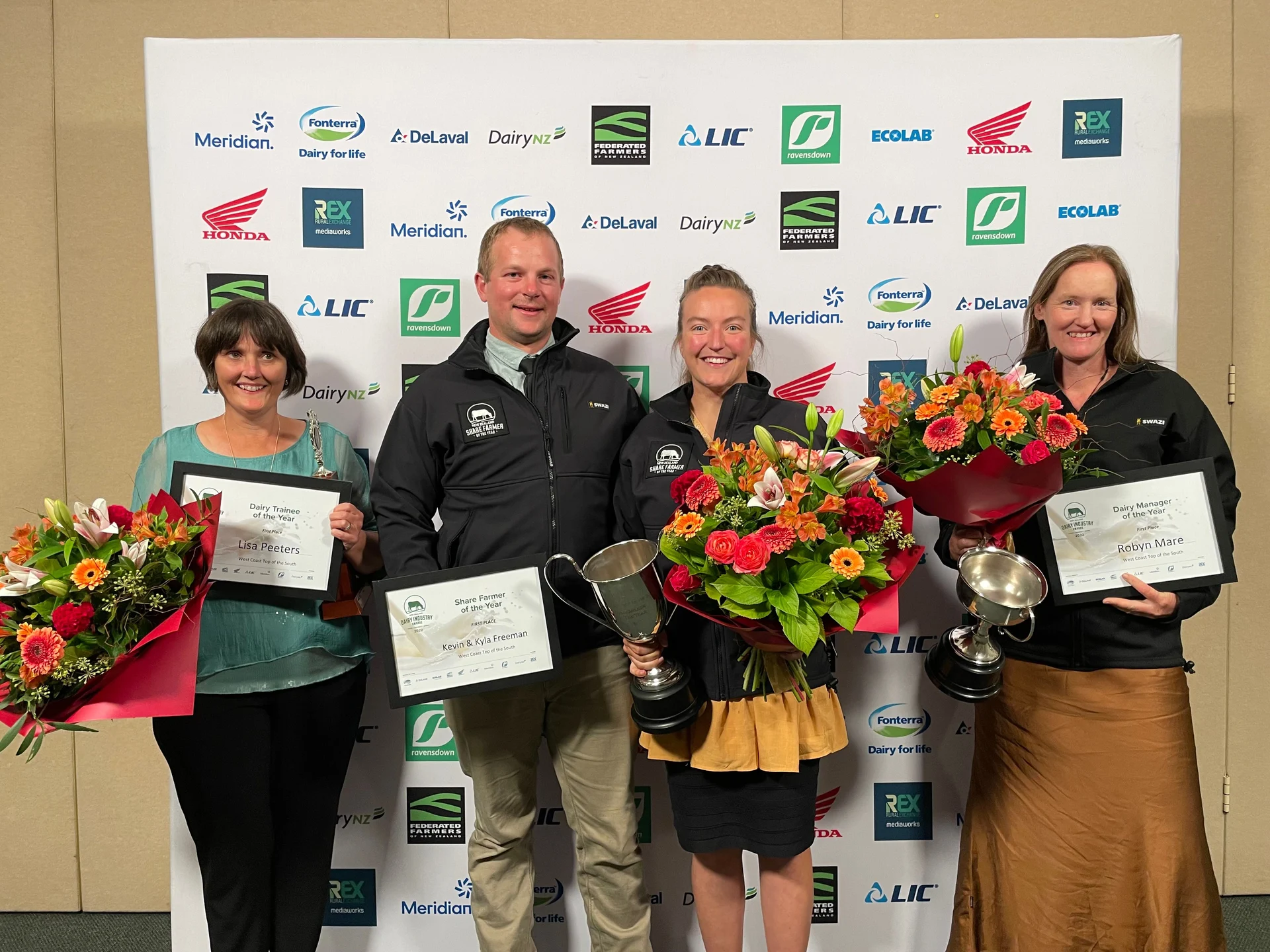 Dairy farmers' win big