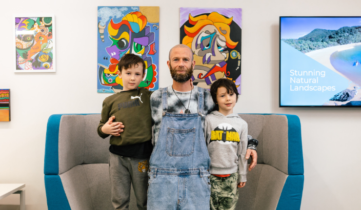 Turning trauma into art