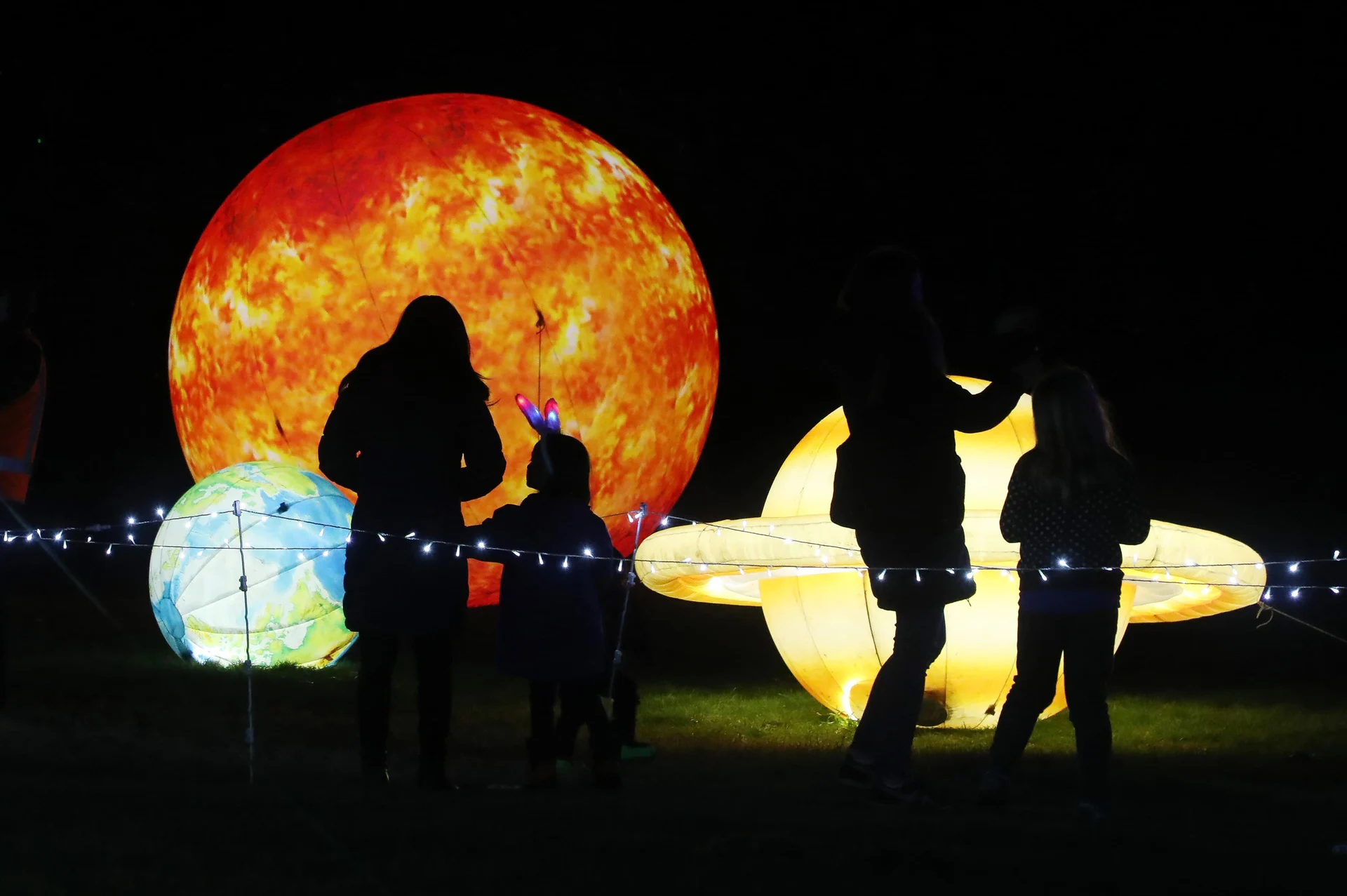 Founders illuminates for new light show