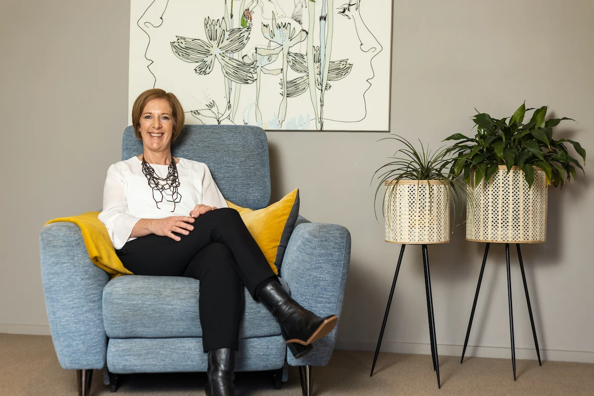 On the couch with NBS senior executive, Toni Lane