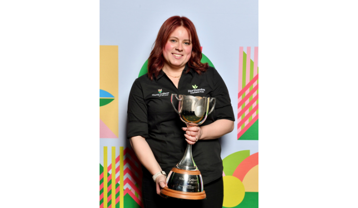 Meryn Whitehead wins 2022 Young Grower of the Year final