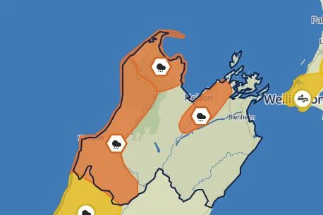 Heavy rain expected