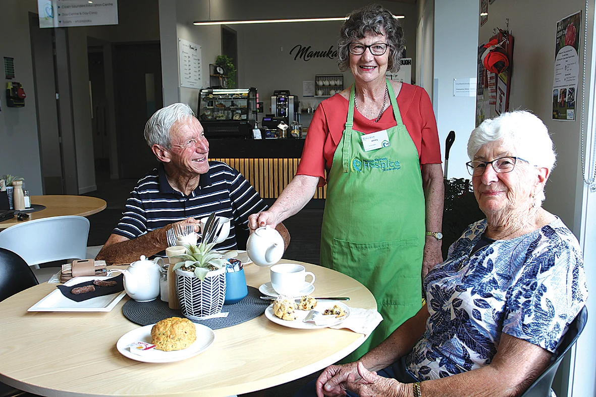 Hospice cafe serving community for good