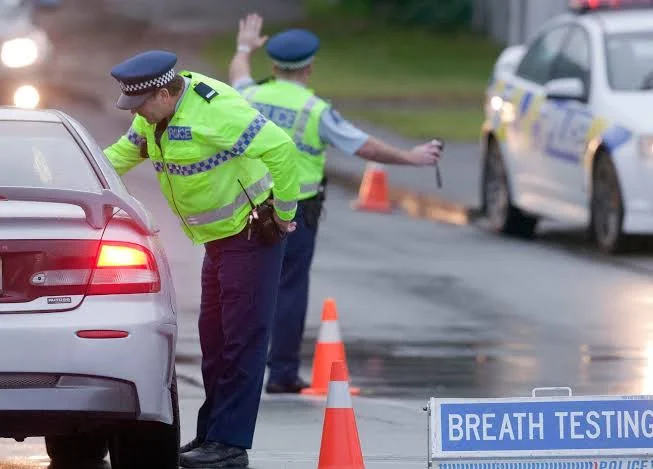 Checkpoint catches driver five times over limit
