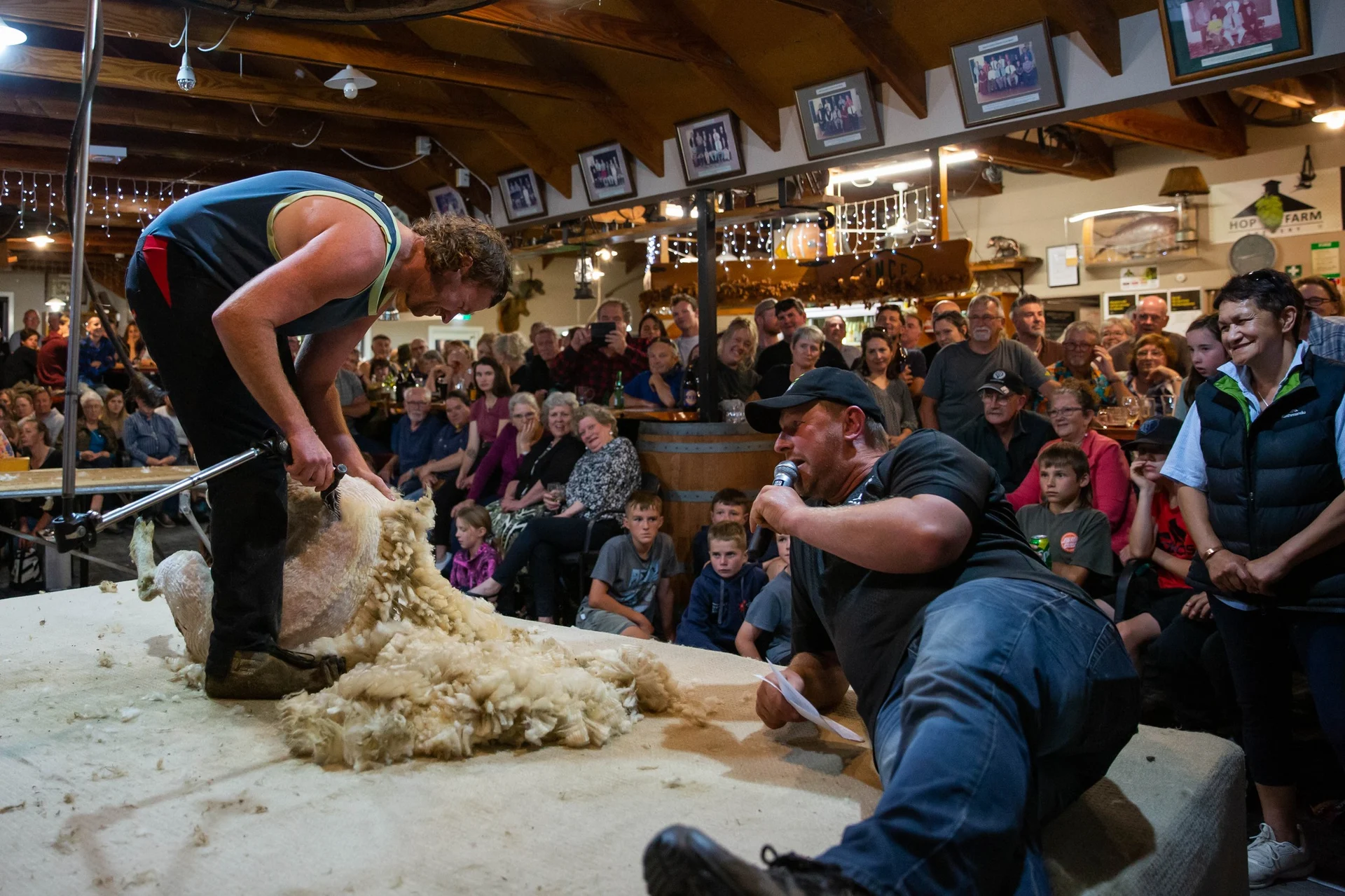 North Nelson Country Club Speed shearing