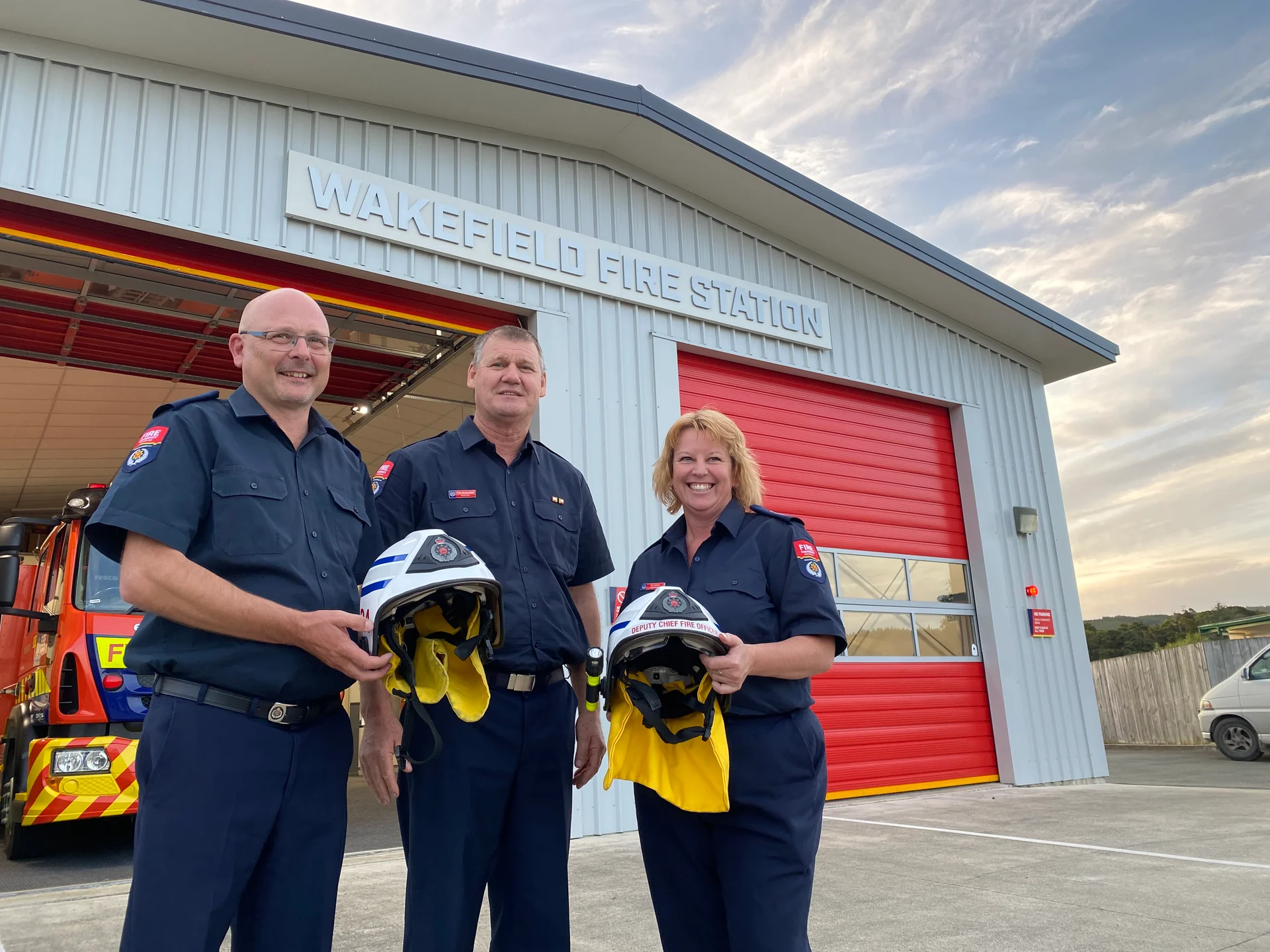 Wakefield fire chief hangs his hat