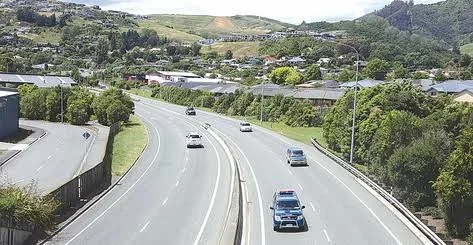 Two-car crash blocks Whakatu Dr