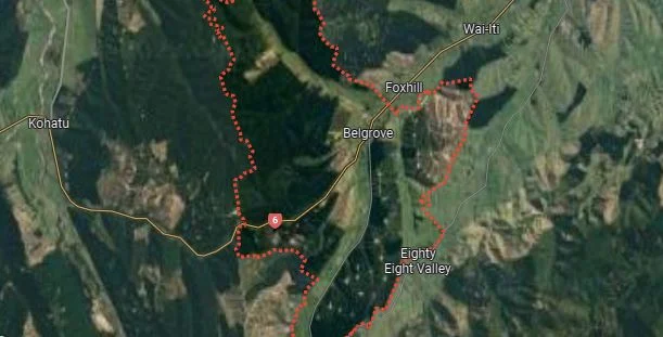 Crash closes SH6 Belgrove