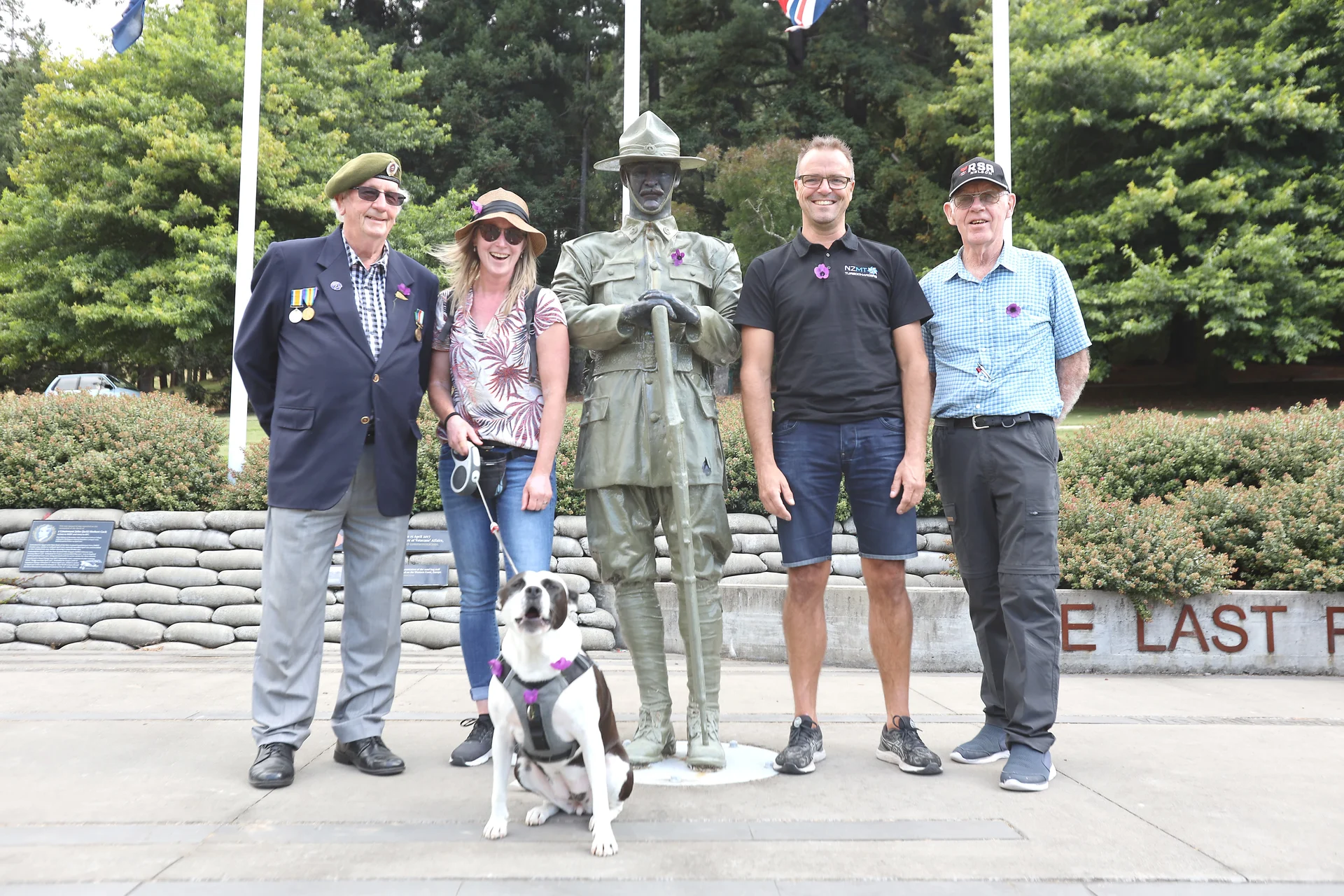 New memorial for service animals