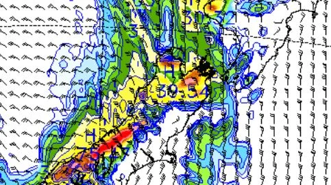 Heavy rain expected for region