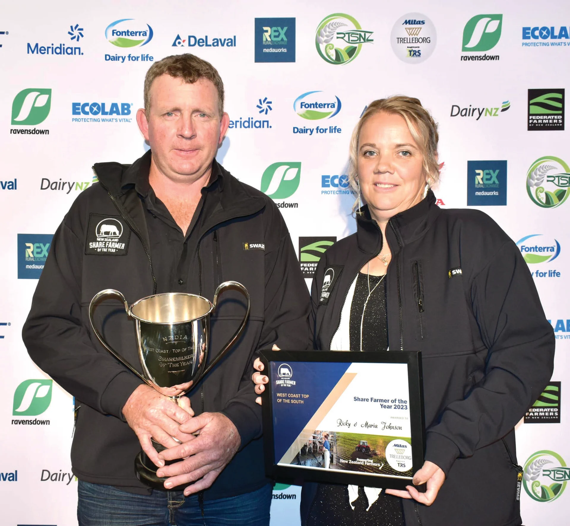 Maruia couple take out top dairy award
