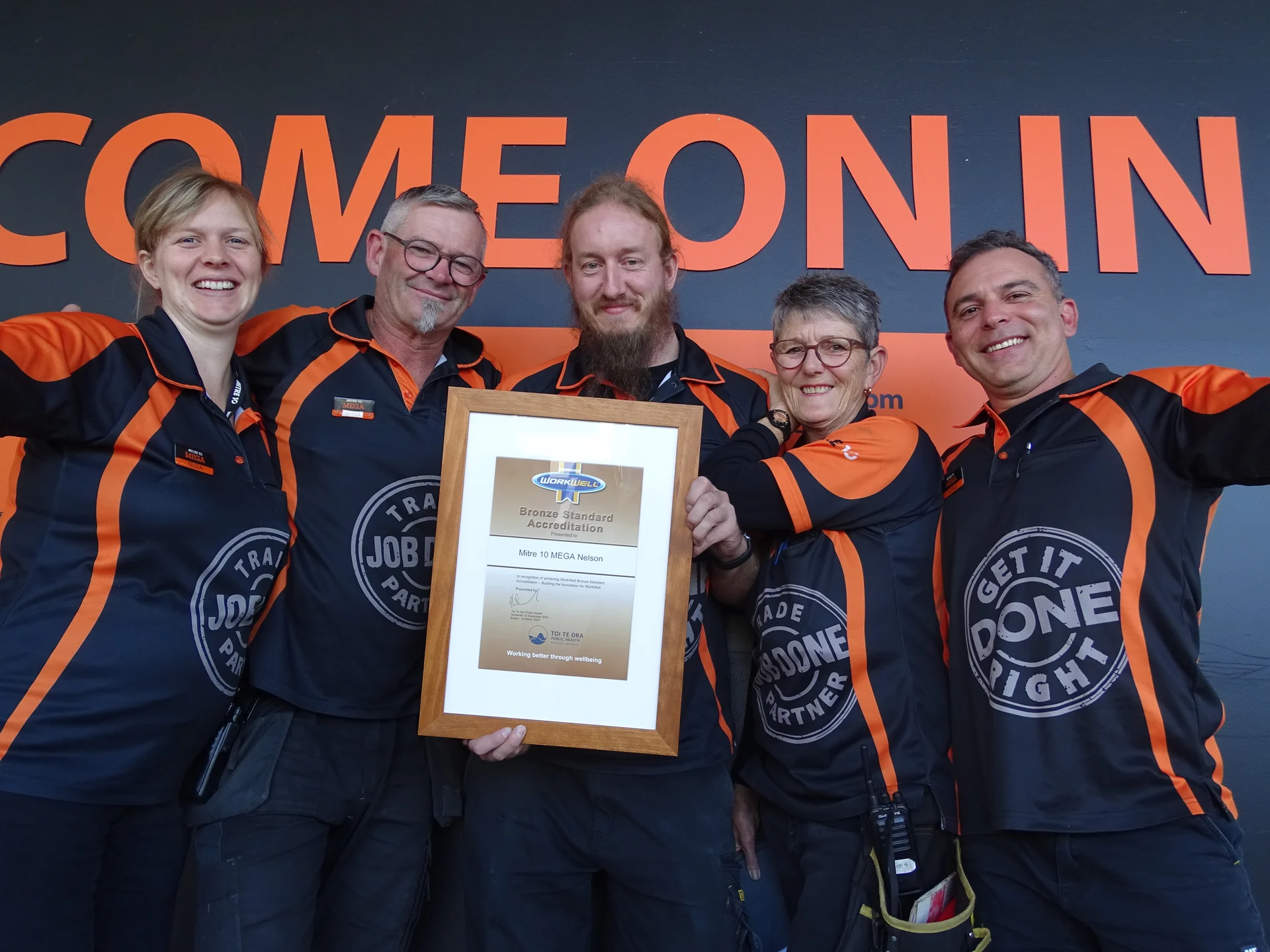 Mitre10 improving wellbeing in the workplace