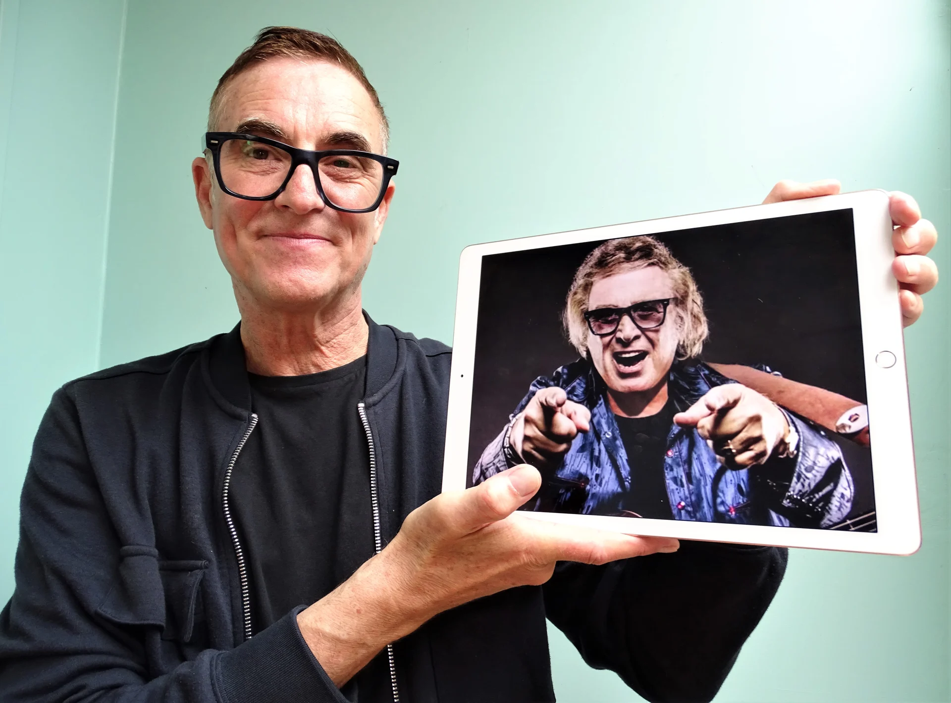 Don McLean’s glasses on a new face