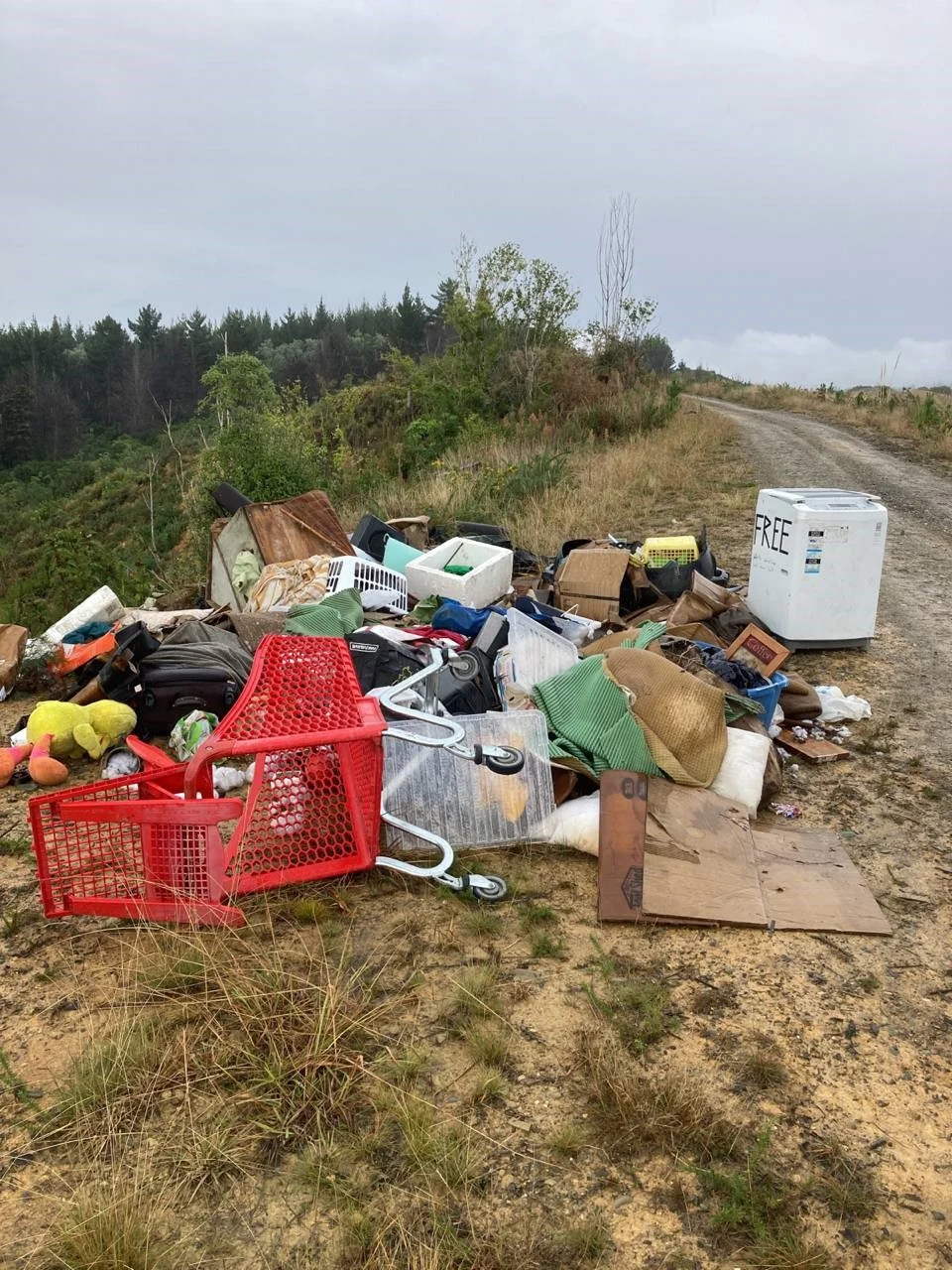Dumped rubbish means costly clean ups