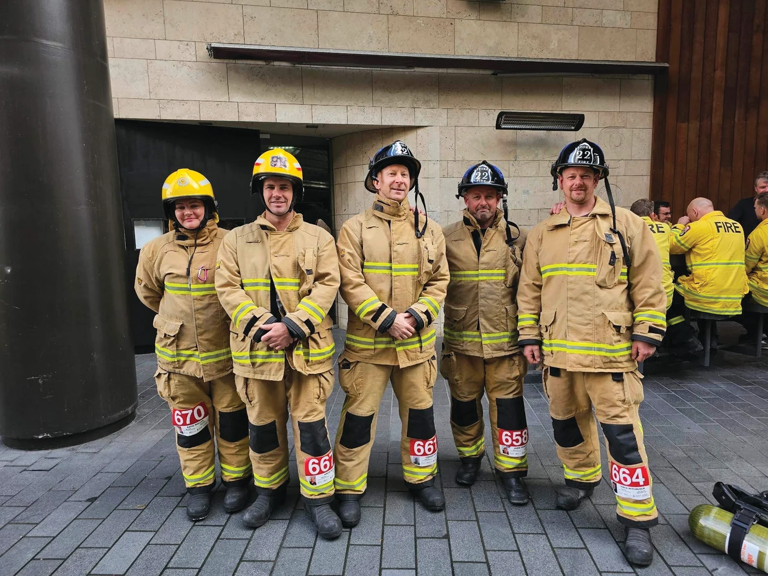 Stoke Volunteer Fire Brigade tackle Sky Tower