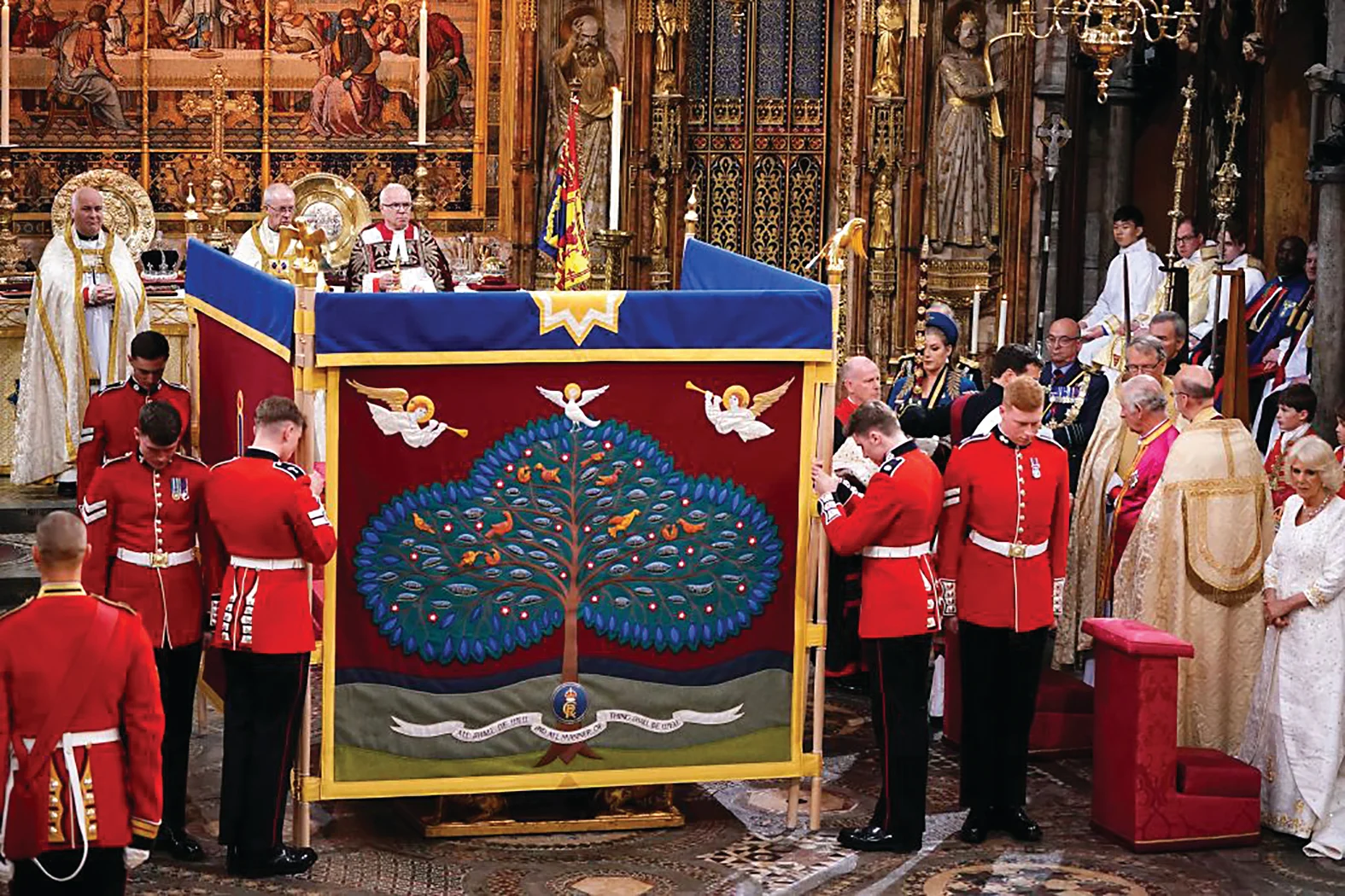 New Zealand wool used at coronation