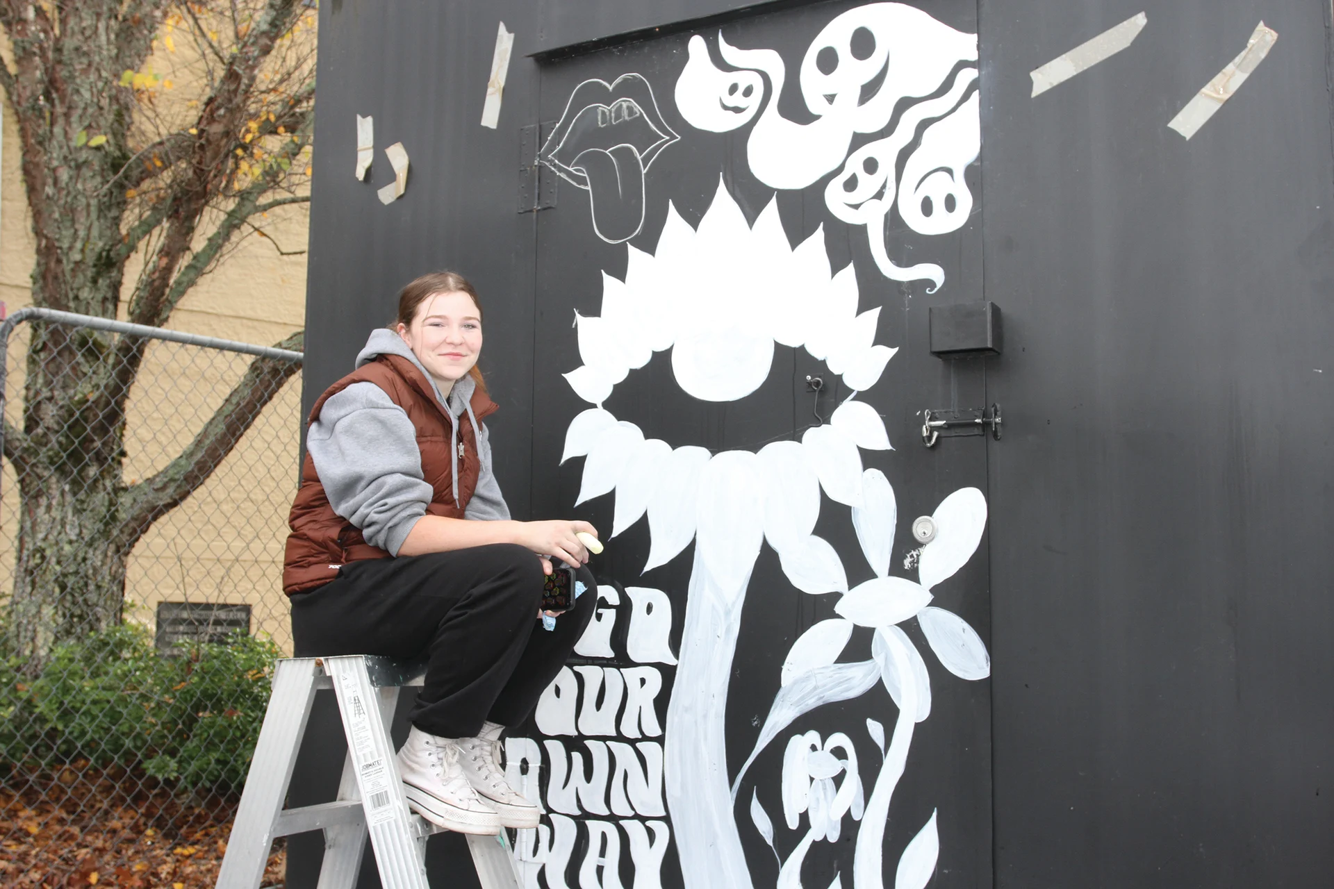 Stoke Youth Park cafe gets new artwork