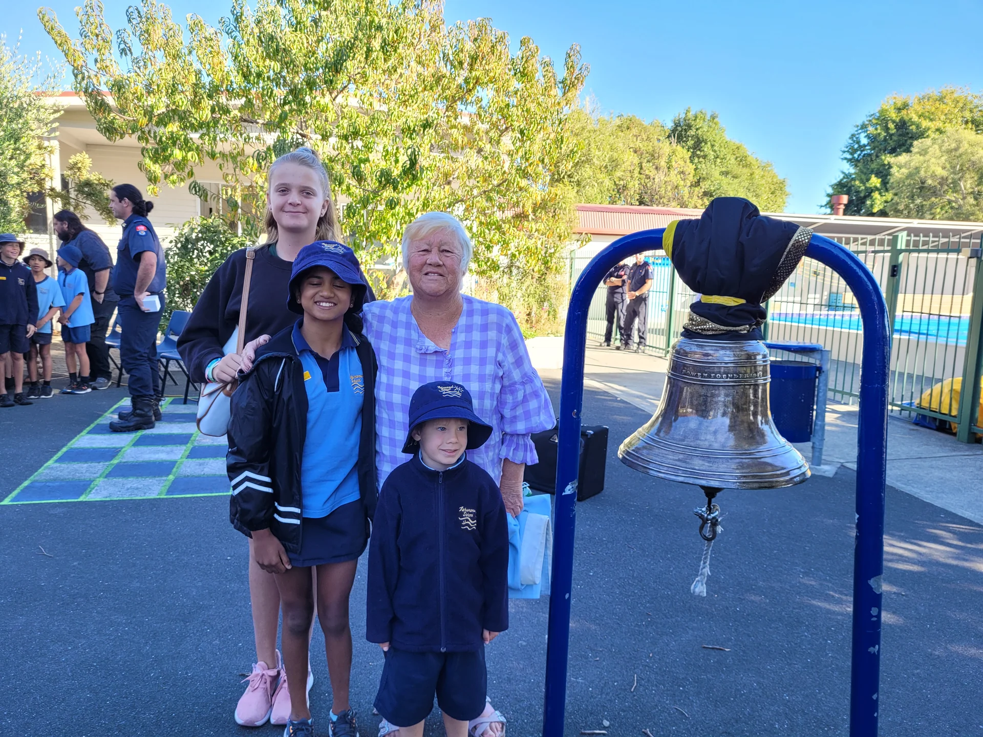 School bell rings once more