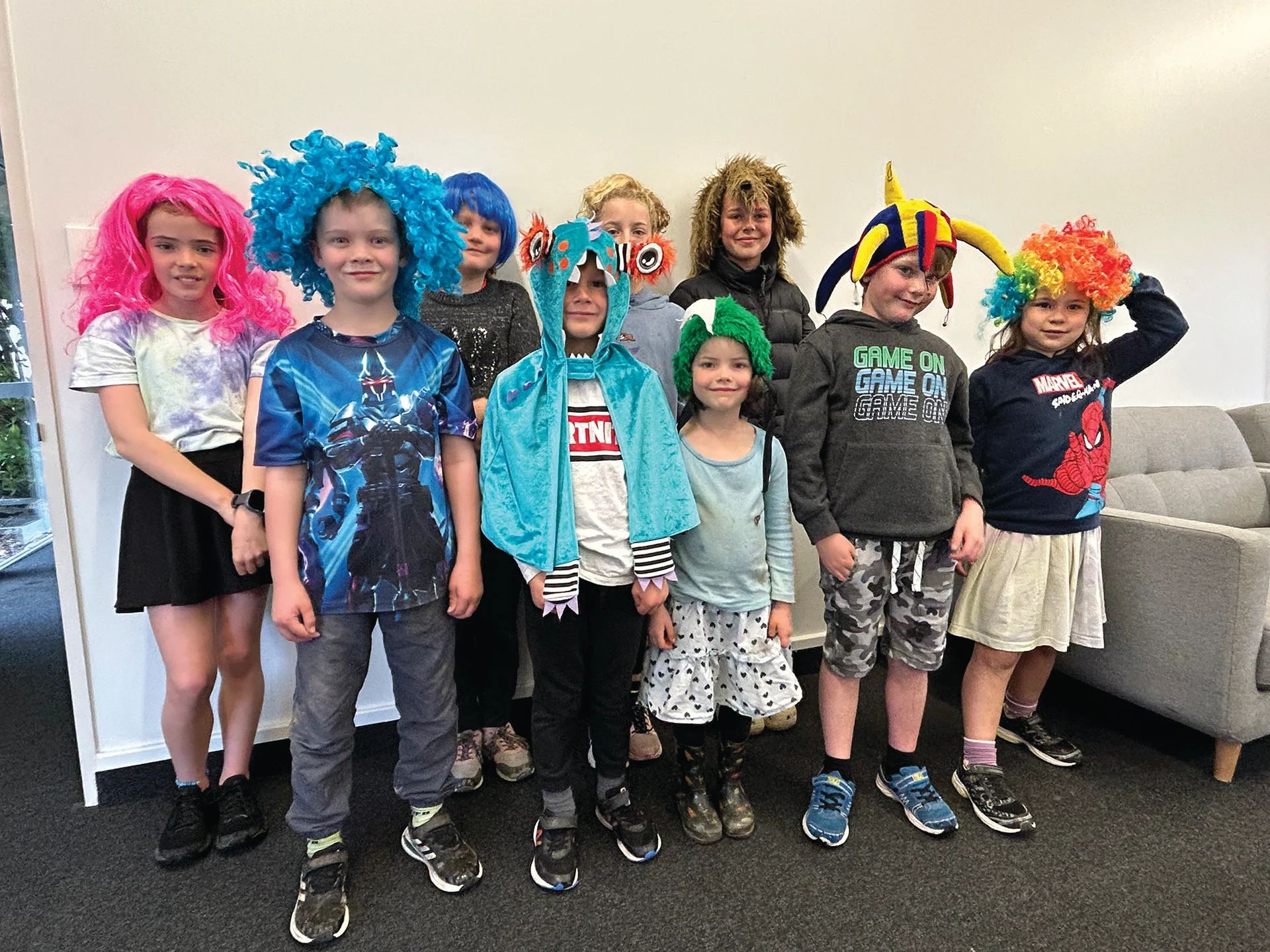 Wakefield School gets wiggy