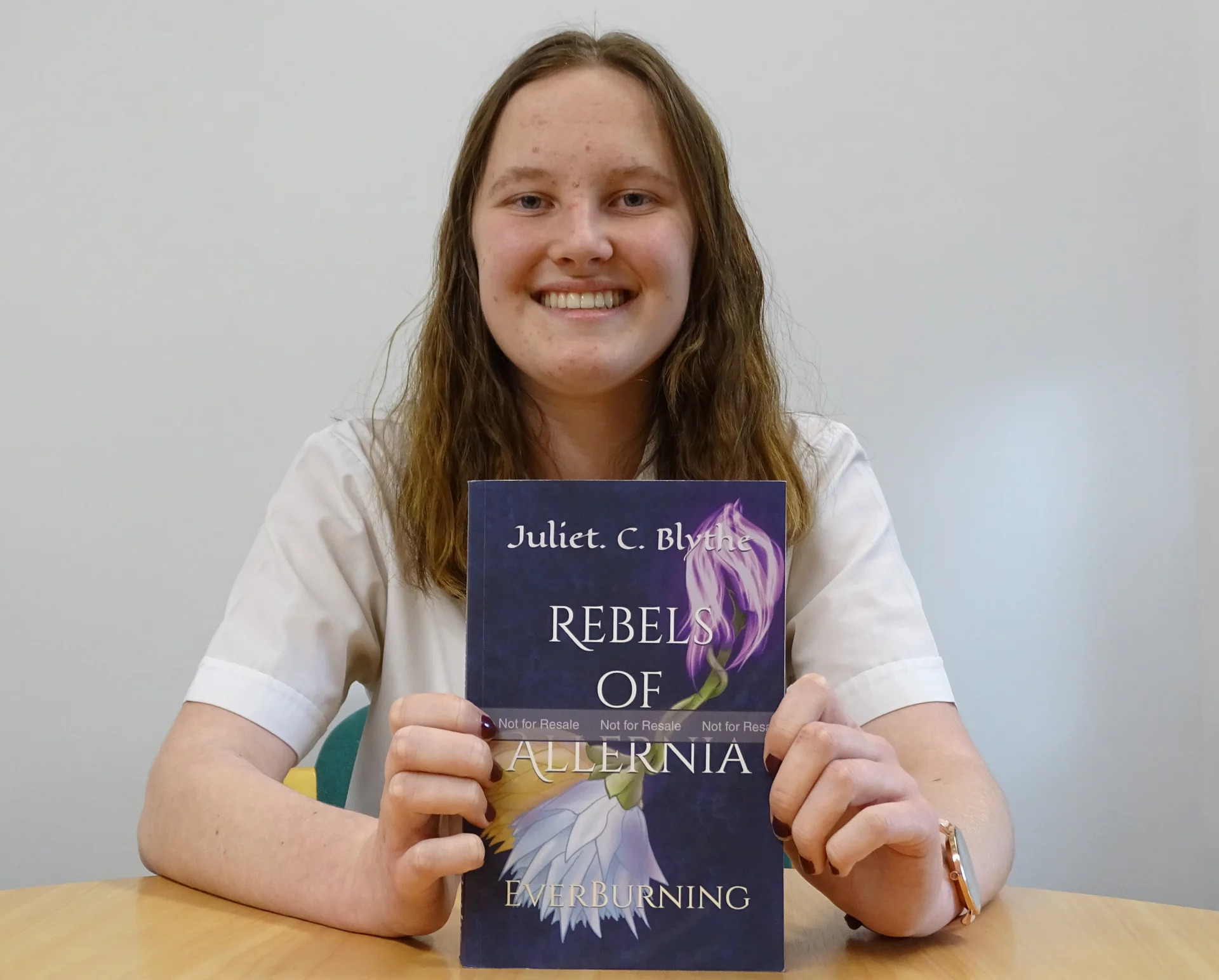 Obsession with words leads to teenager’s novel