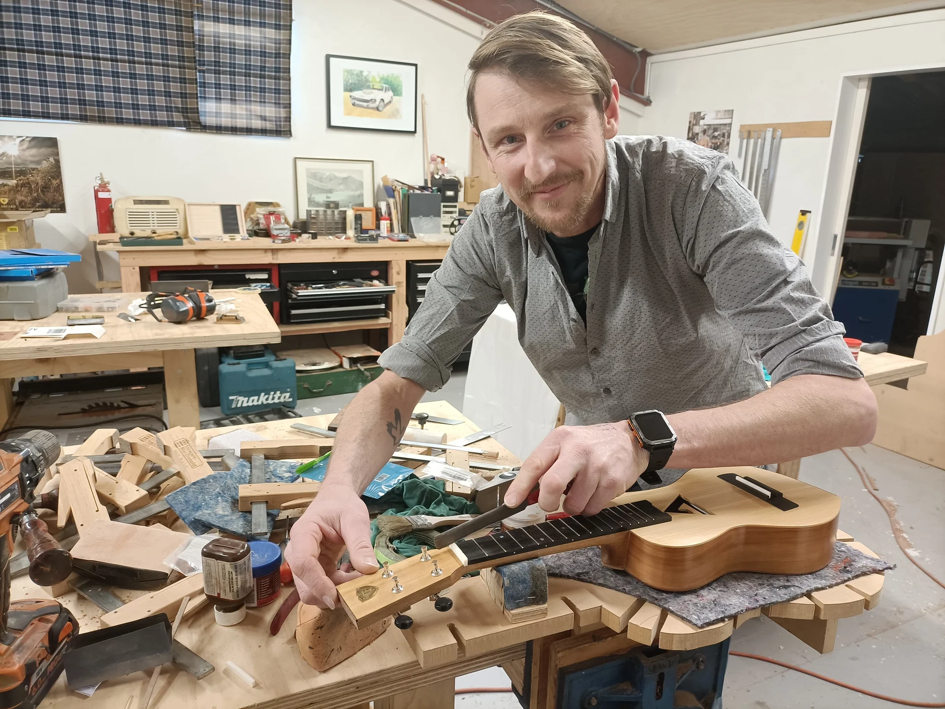 A ukelele inspired by values