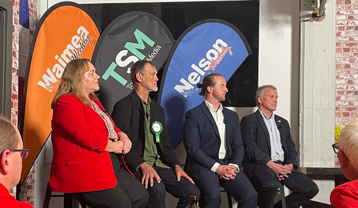 Candidates clash at the Great Weekly MP Debate