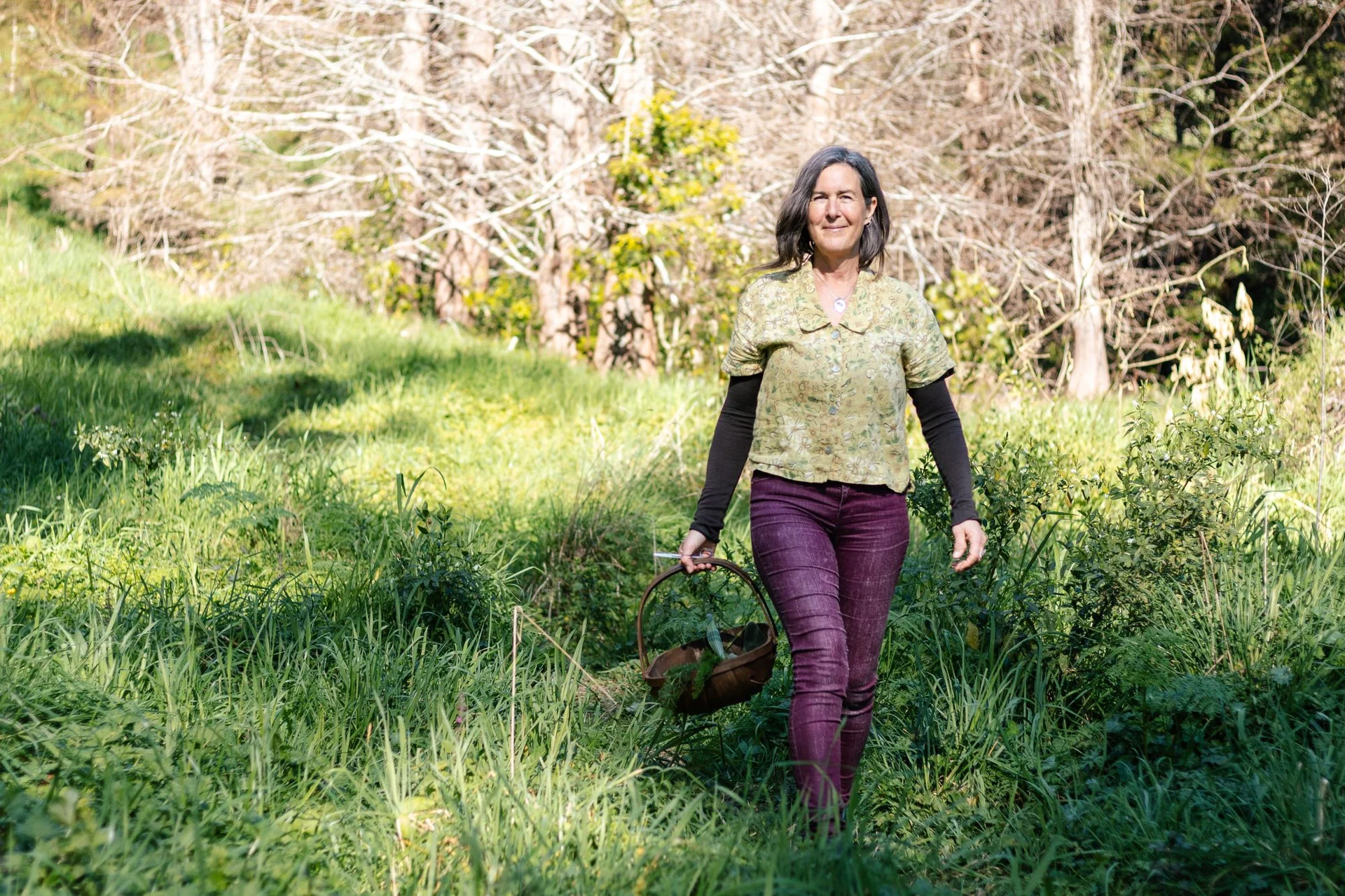 Produce foraged fresh