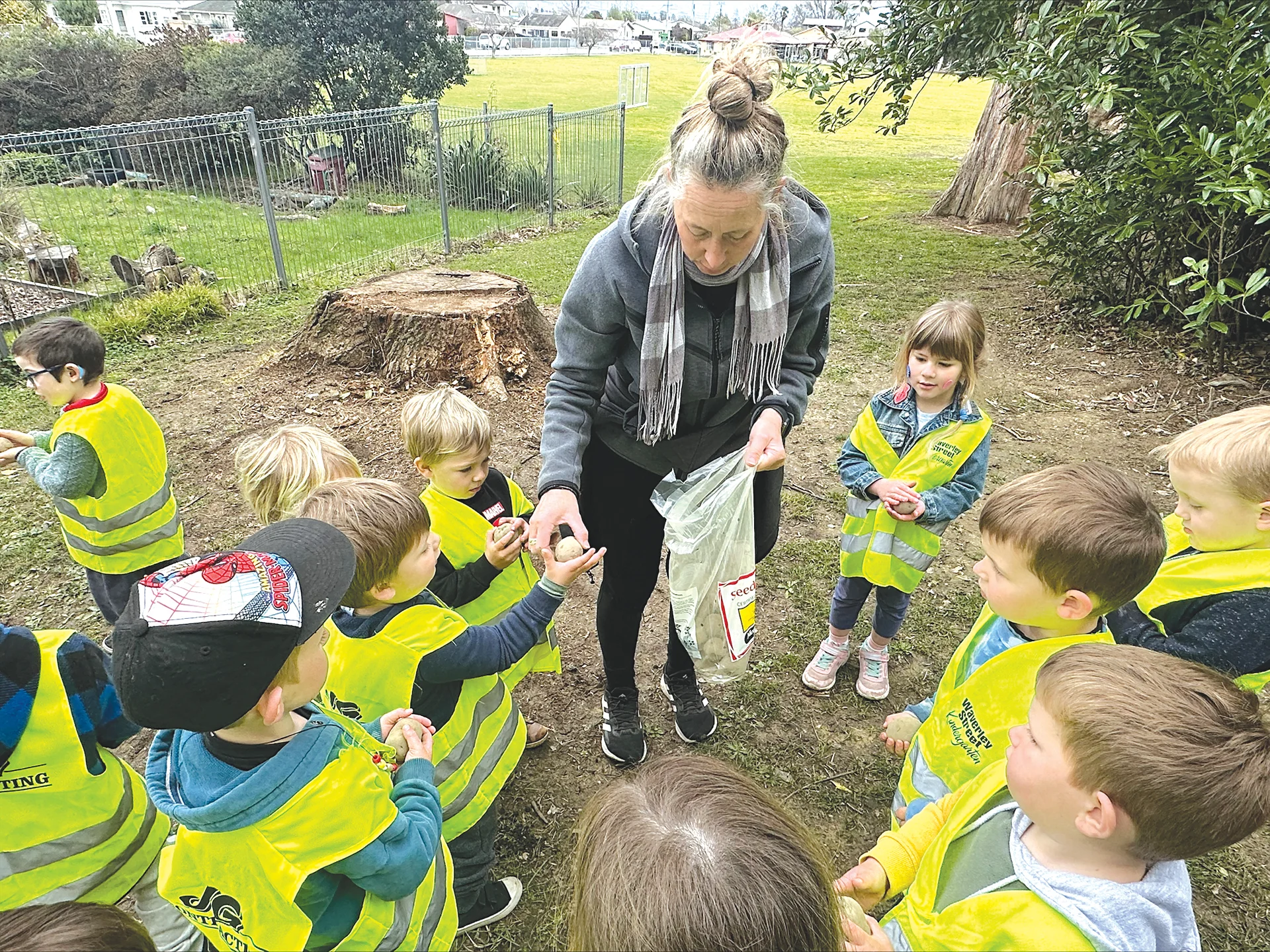Adopt-a-spot on Waverley St