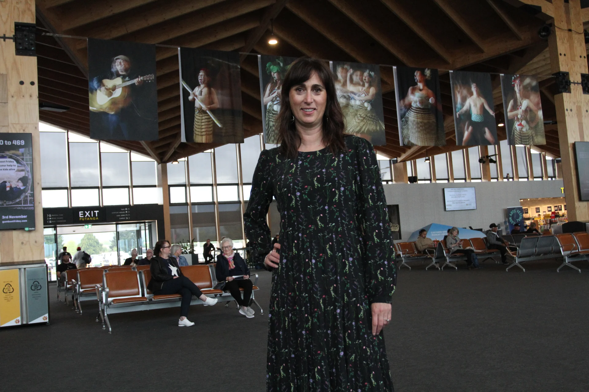 Kapa haka imagery lands at airport