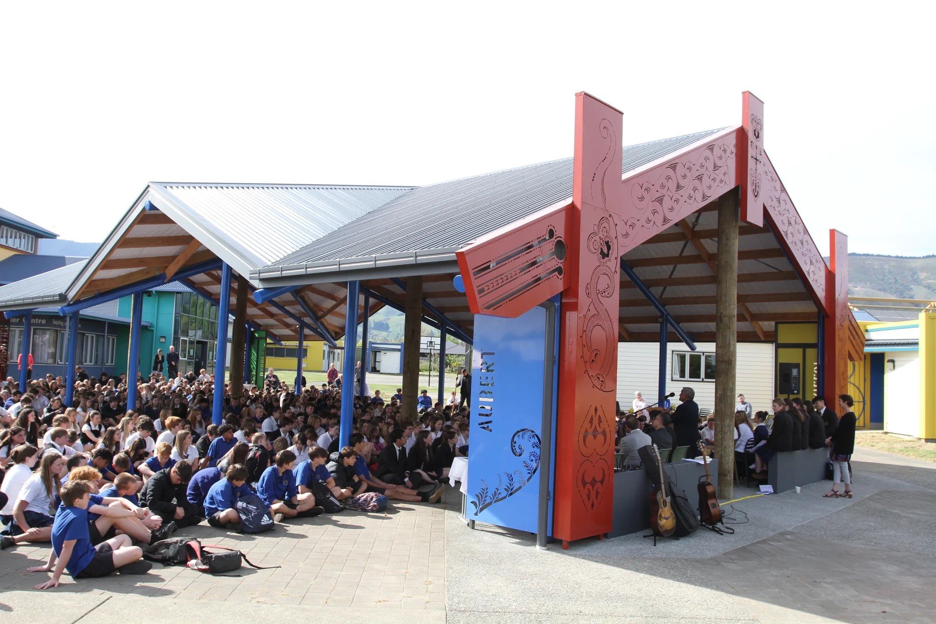 Garin College whare blessed