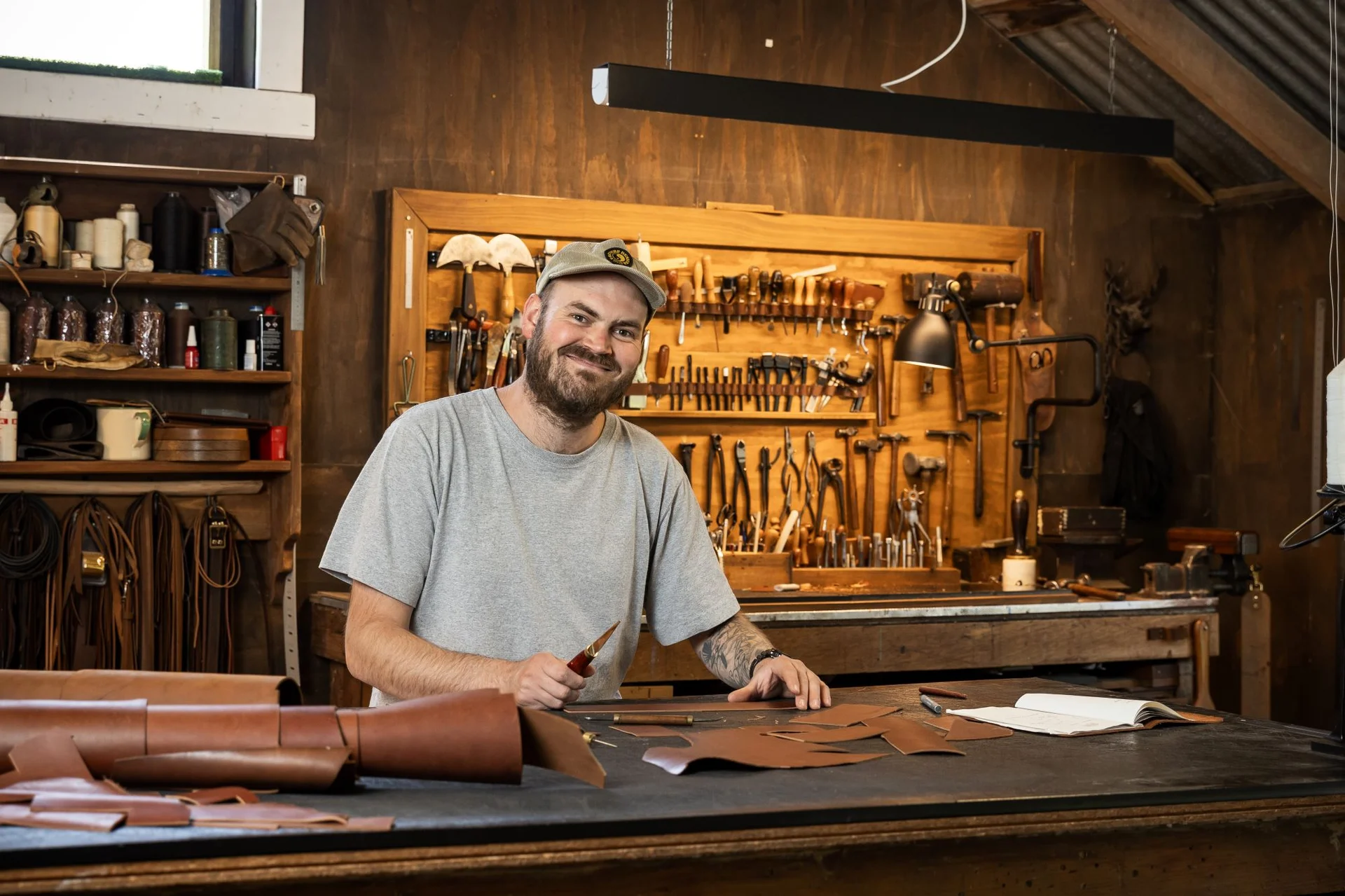 From feather to leather