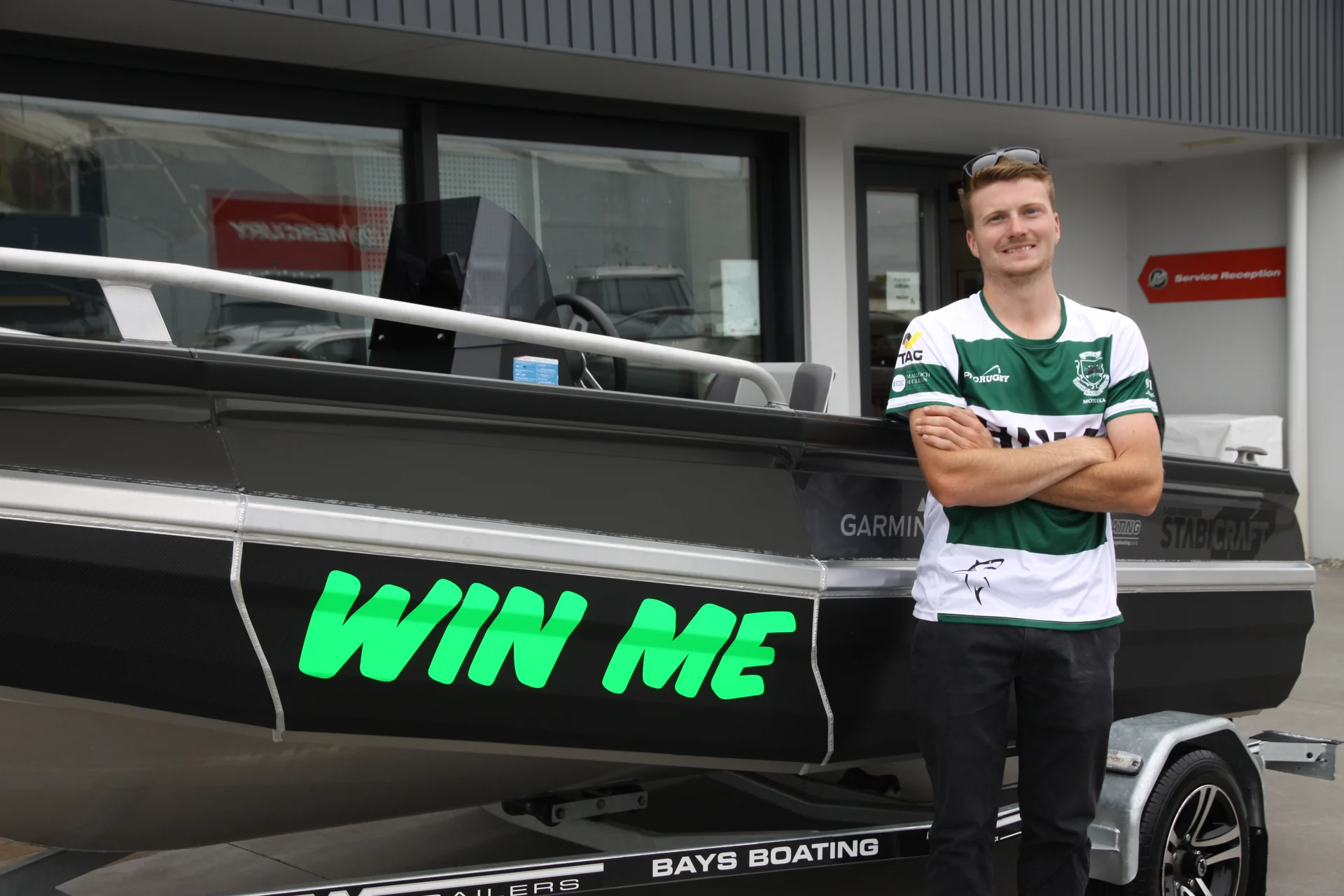 Raffle winner’s leaky dinghy gets a sleek upgrade