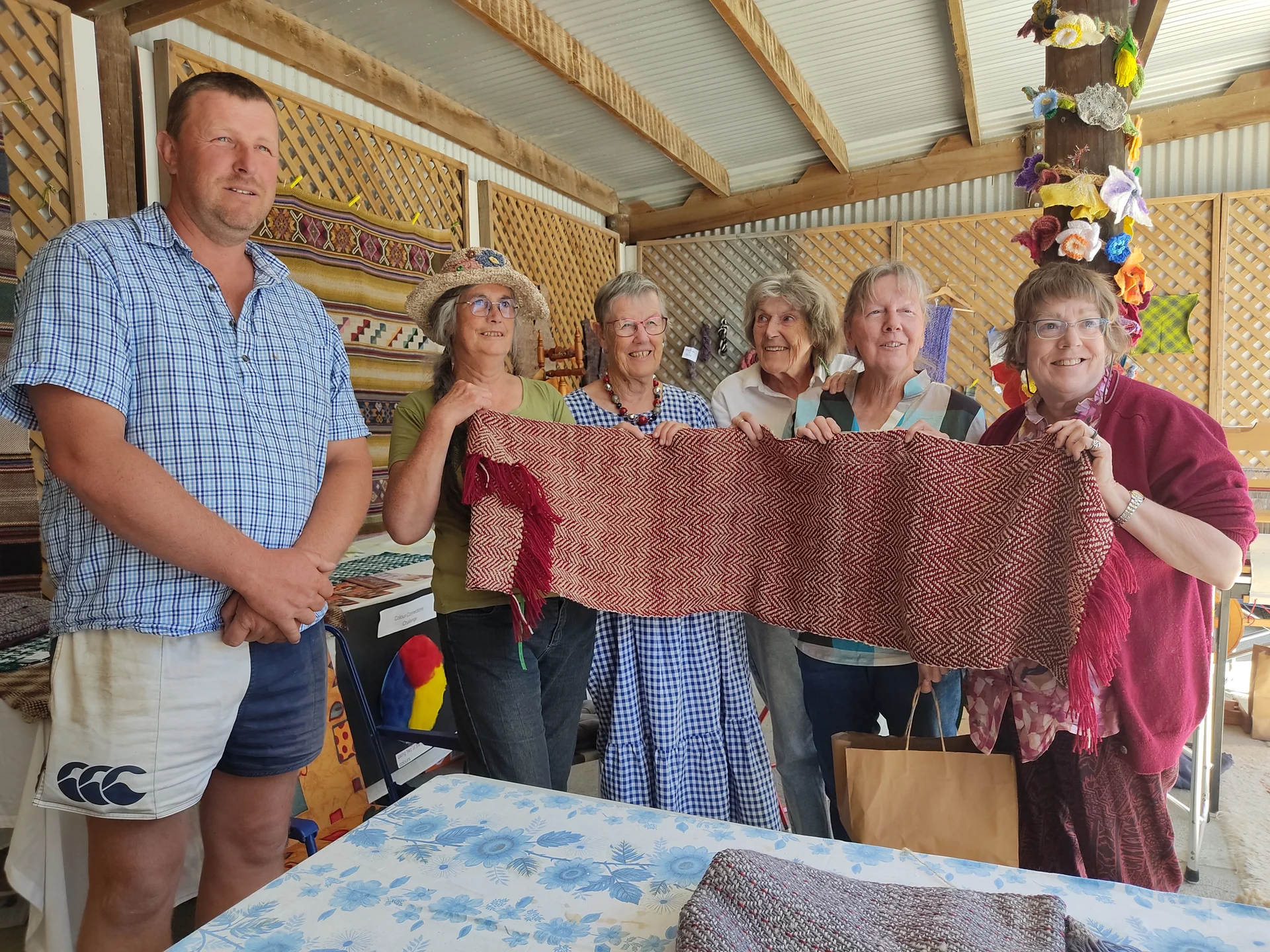 Sheep to Shawl an A&P first