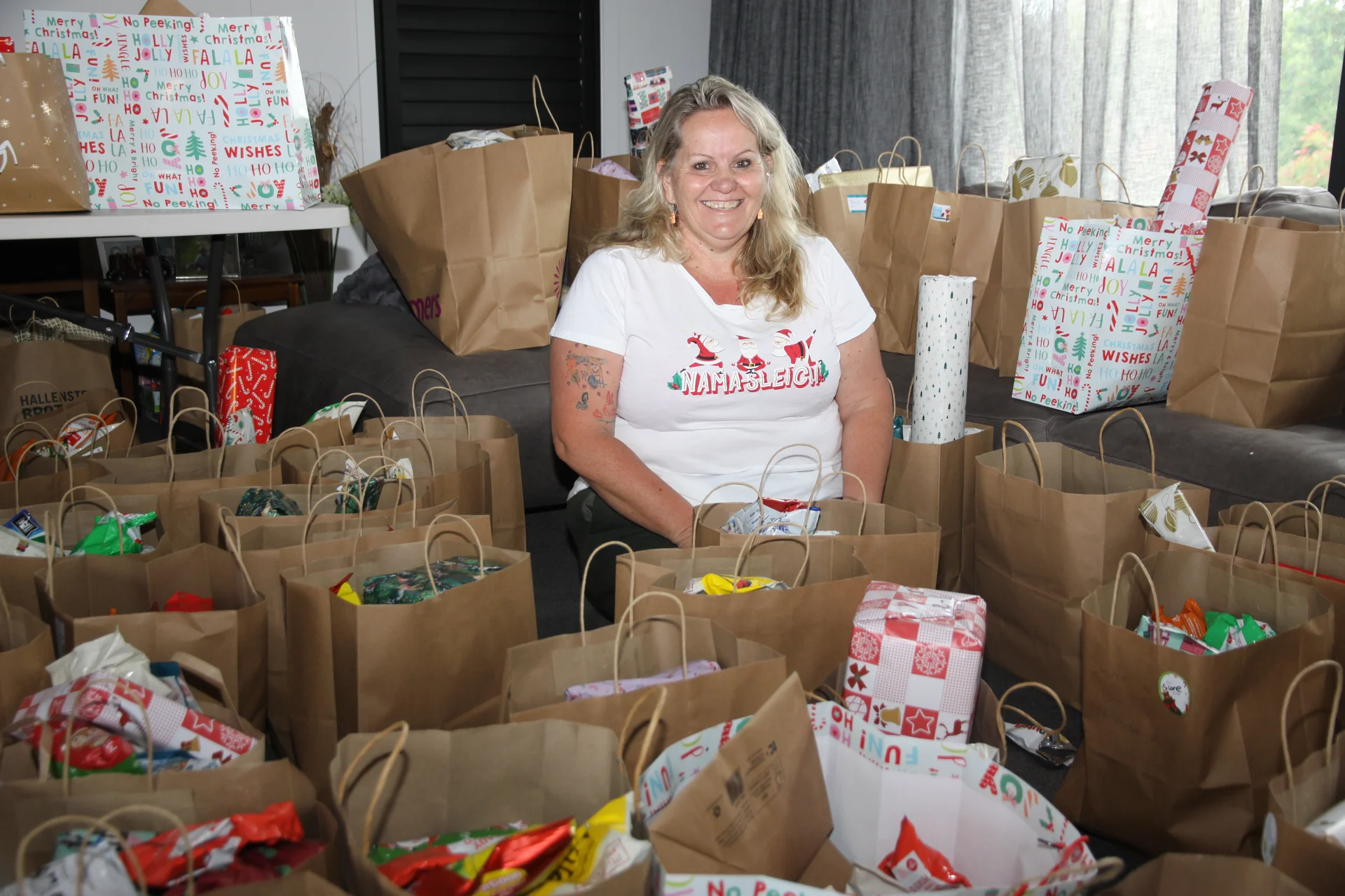 Motueka’s Christmas angel delivers