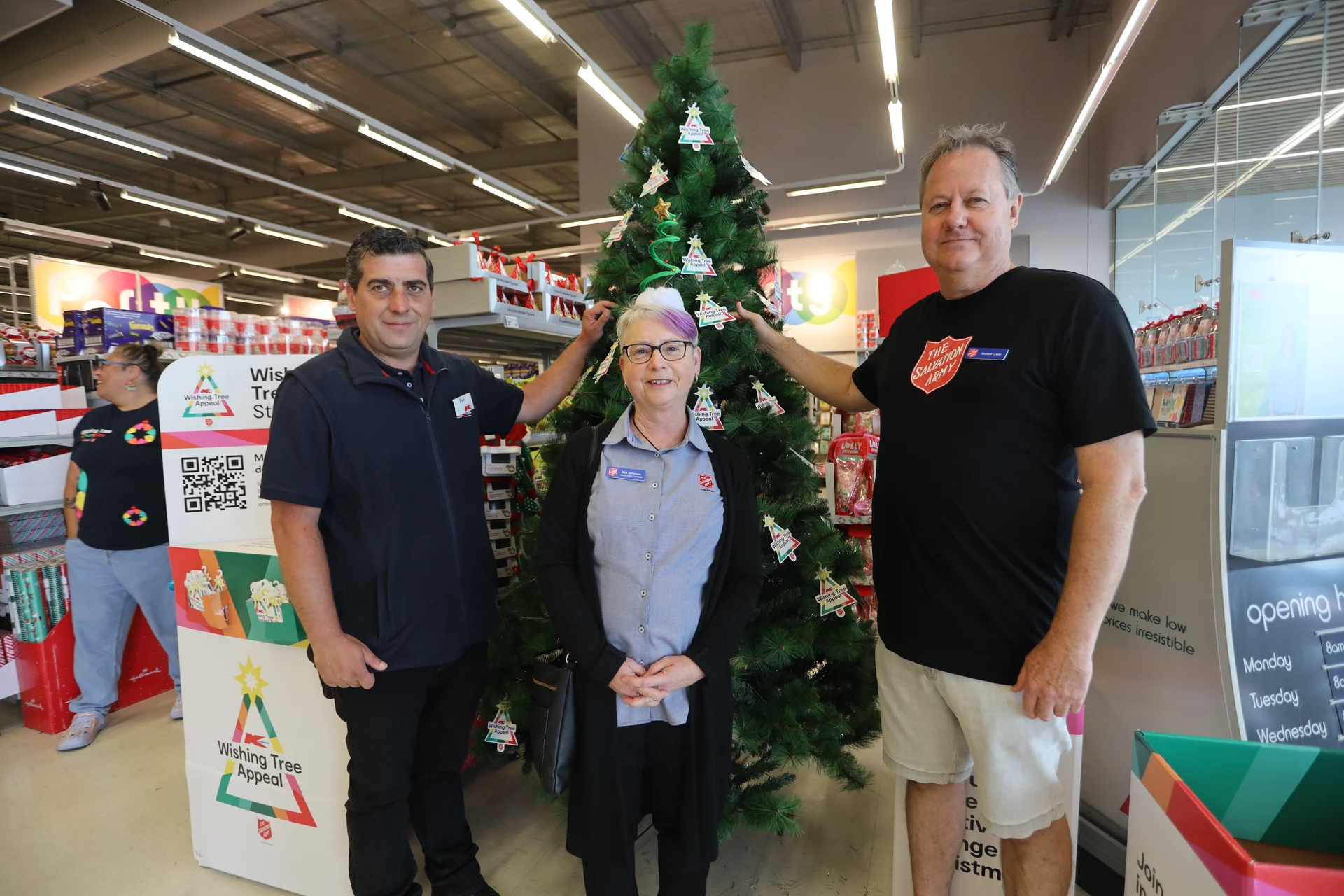 Sallies and Kmart fill the stockings