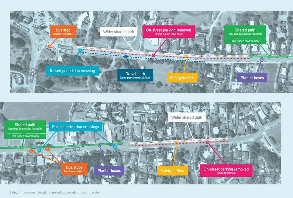 Feedback gathered on Māpua’s 
fraught Streets for People project