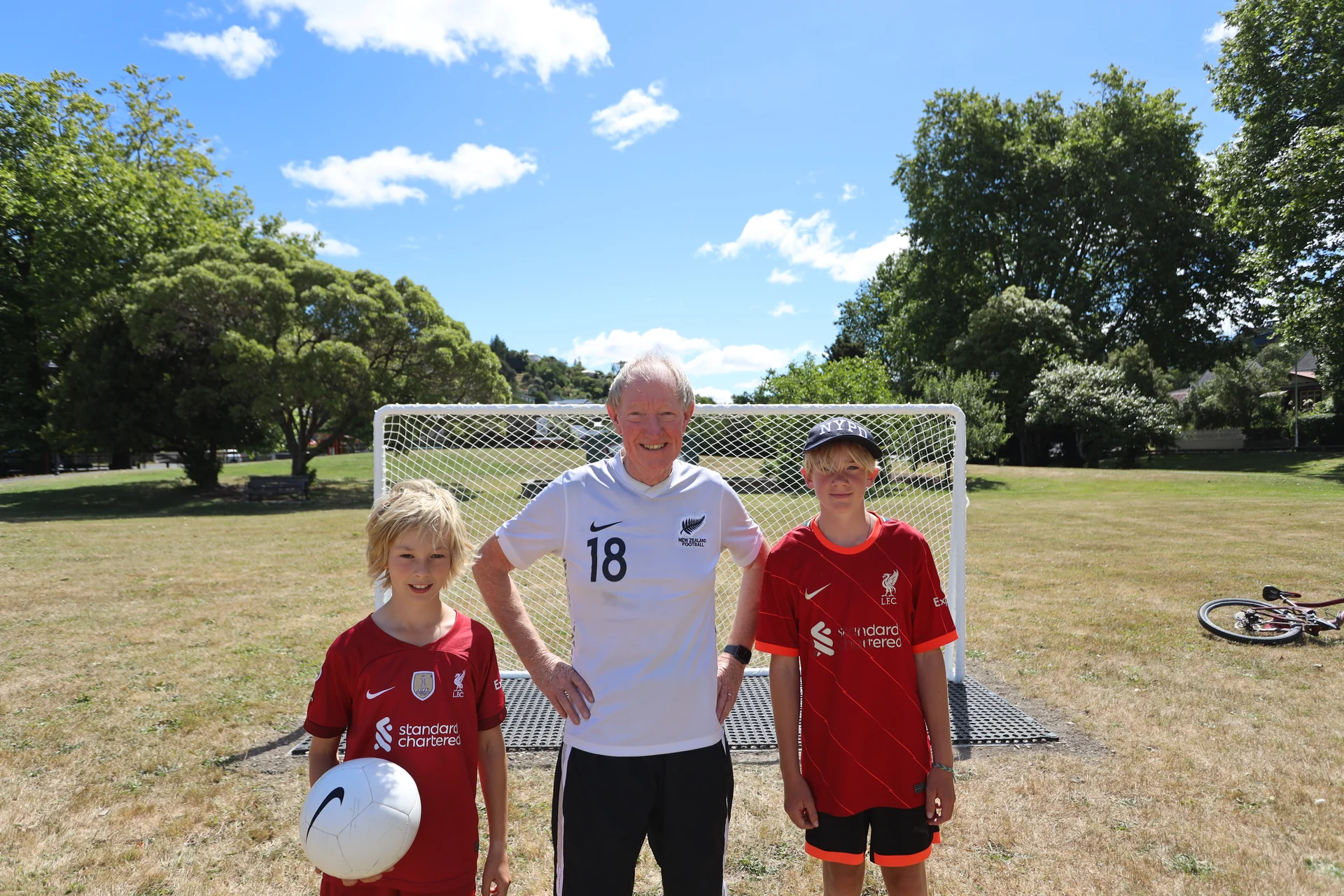 Youngsters score goal posts
