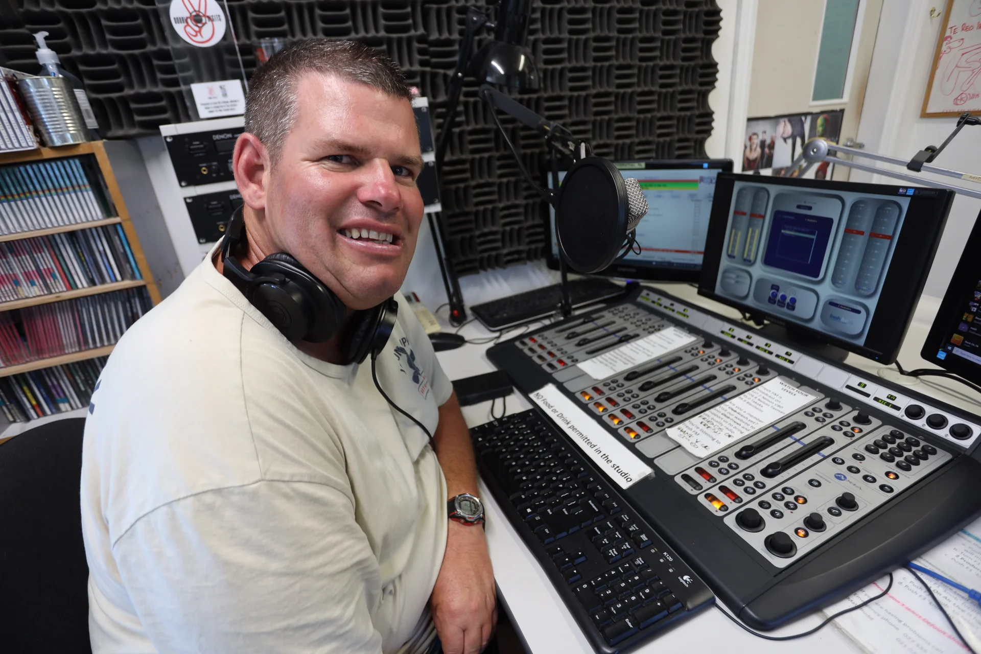 Three decades on the airwaves