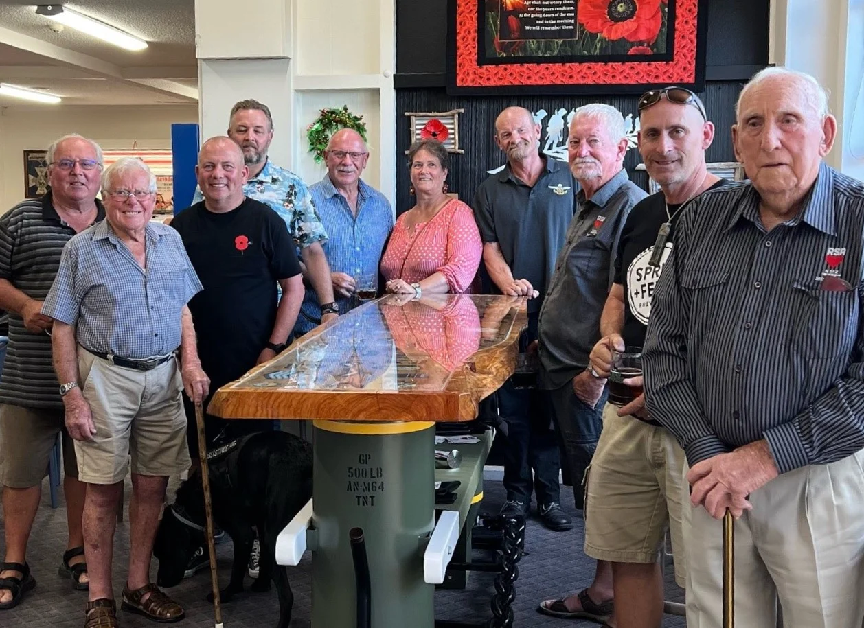 ‘Veteran’s Corner’ welcomes remarkable table to RSA