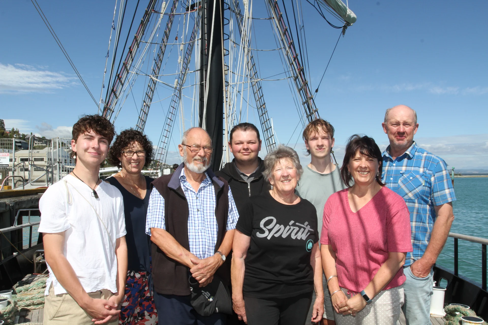 Sheila signs off the Spirit