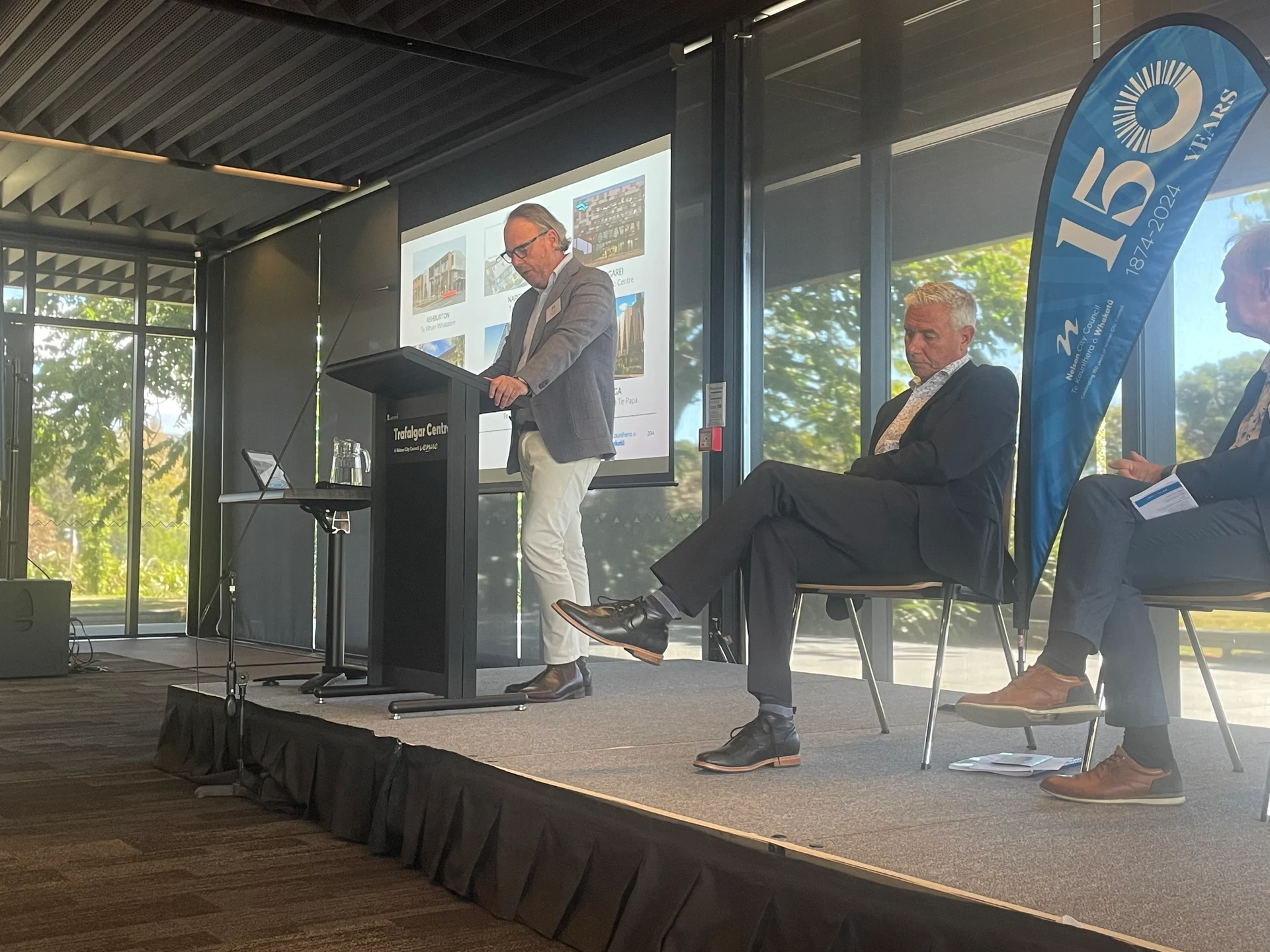 Case for joint library and civic facility released at summit