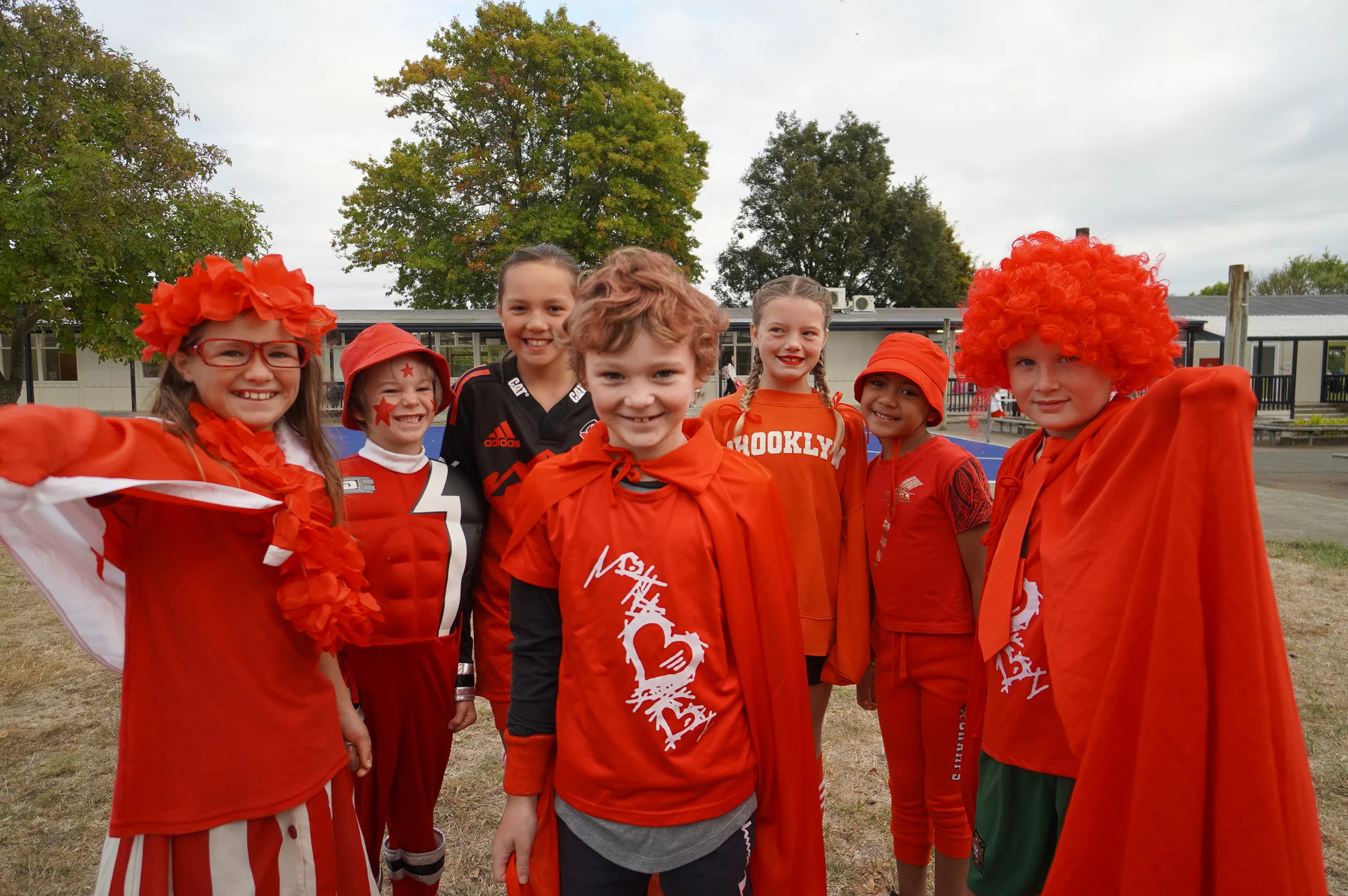 Ranzau School turns red