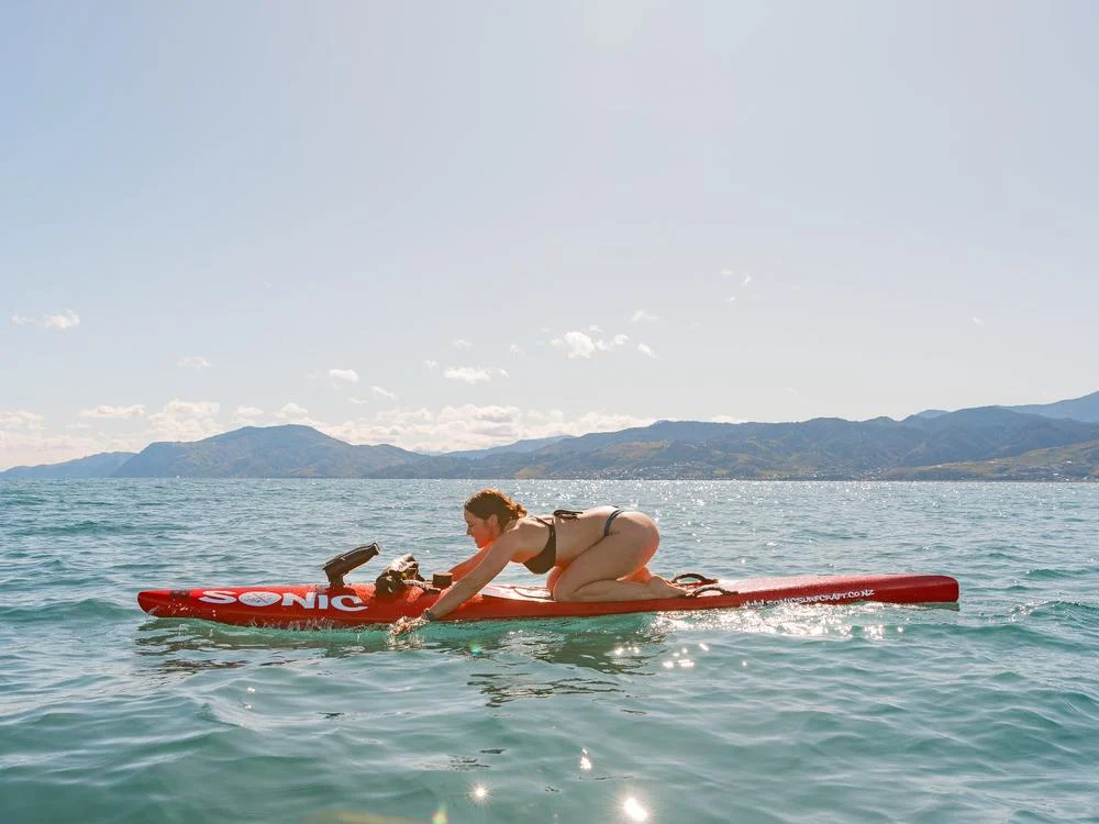 Britt becomes first Kiwi to paddle Cook Strait