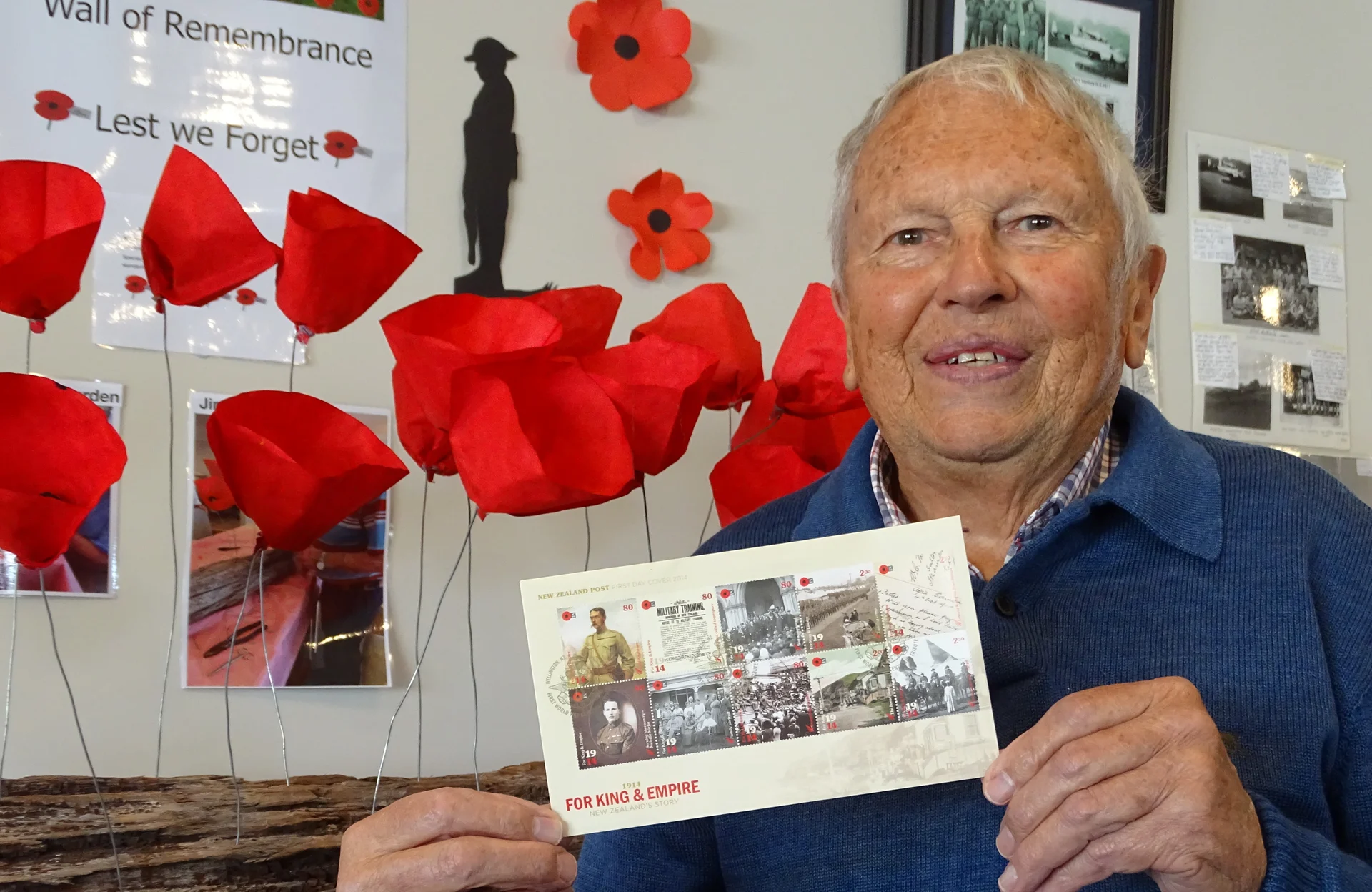Wall of remembrance at Summerset