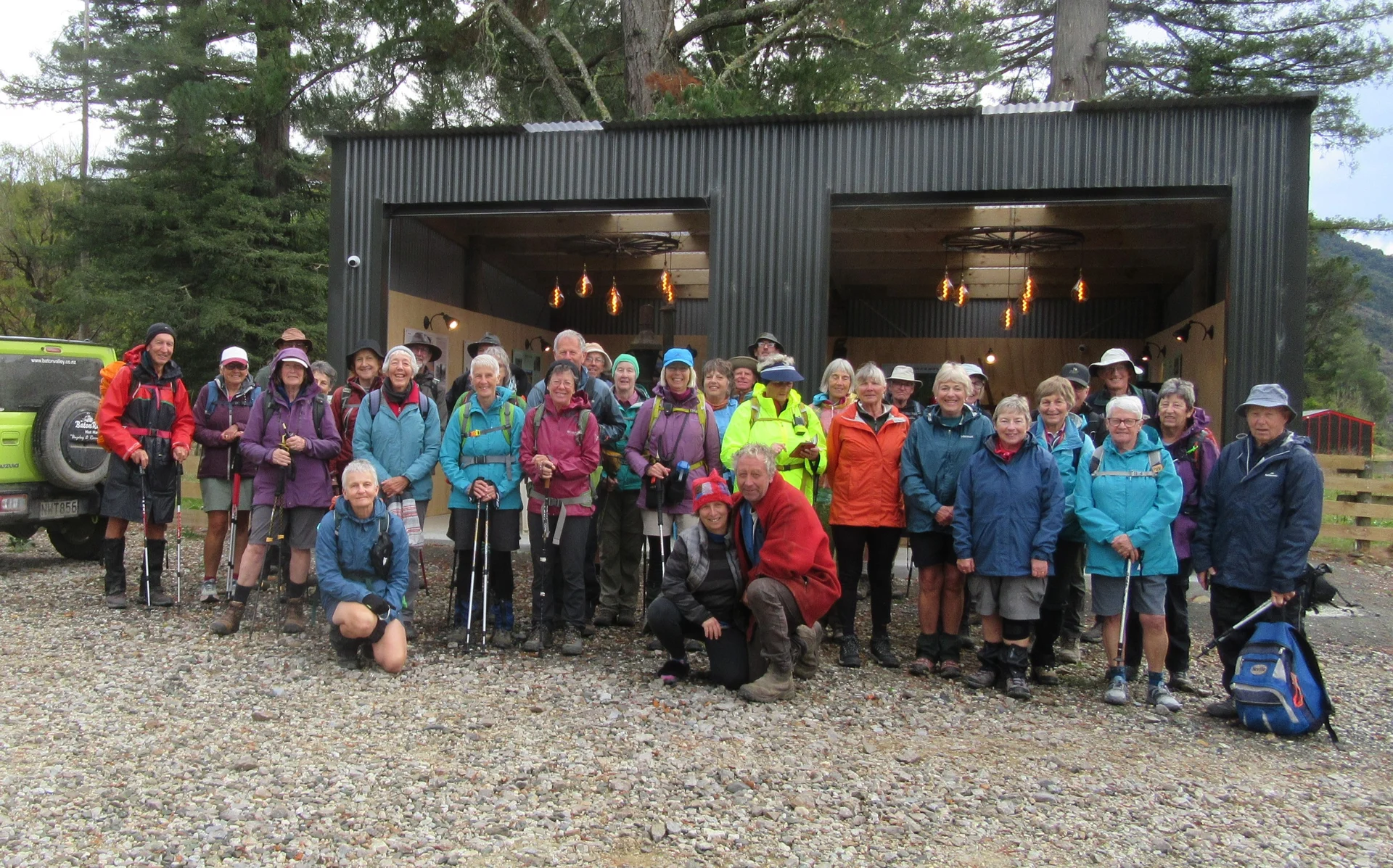 Mouteka 50+ walkers head to Baton Valley